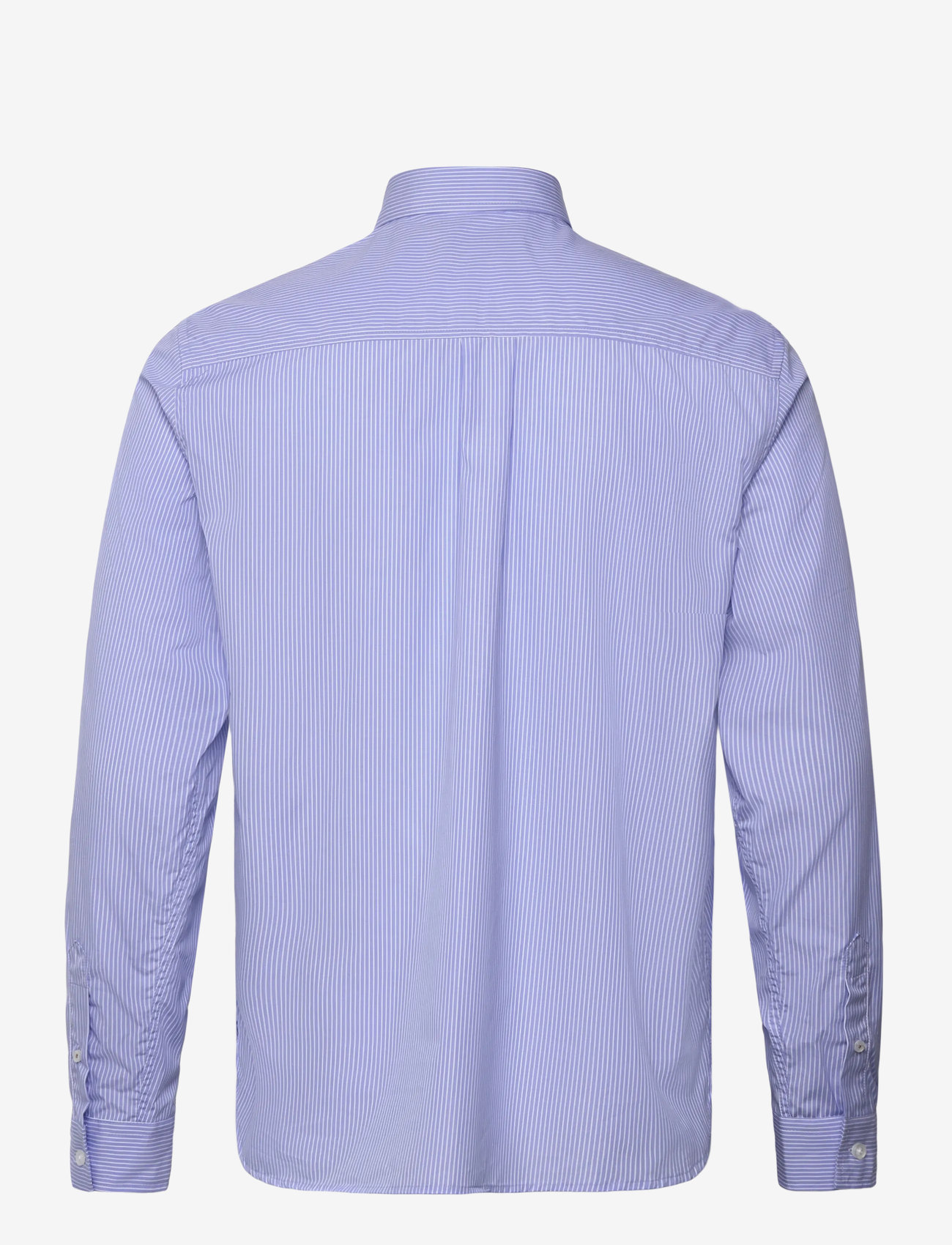 Mos Mosh Gallery - MMGMassa Stripe Shirt - stribede skjorter - light blue stripe - 1