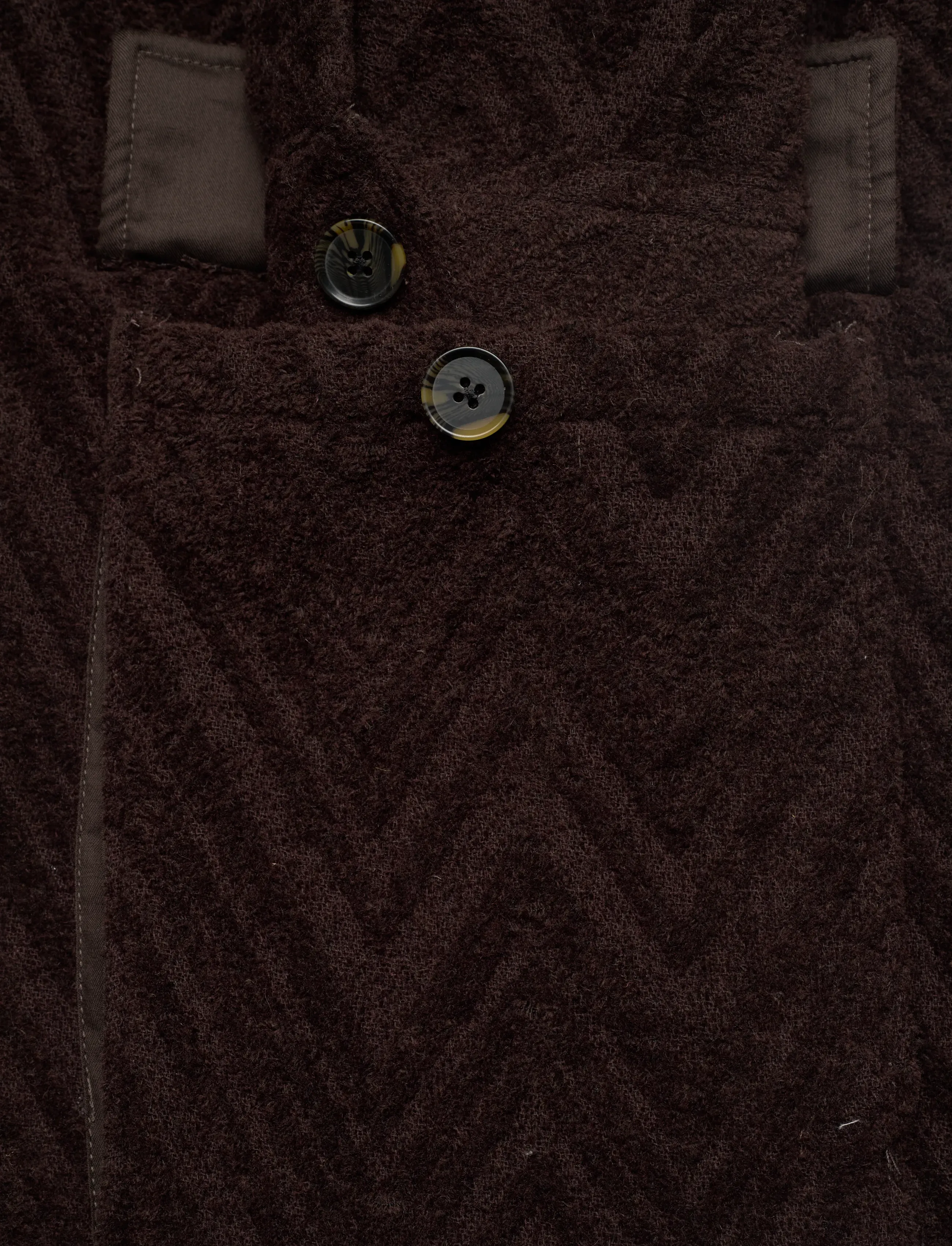 Mos Mosh Gallery - MMGLuis Clair Jacquard Jacket - wiosenne kurtki - chocolate brown - 3