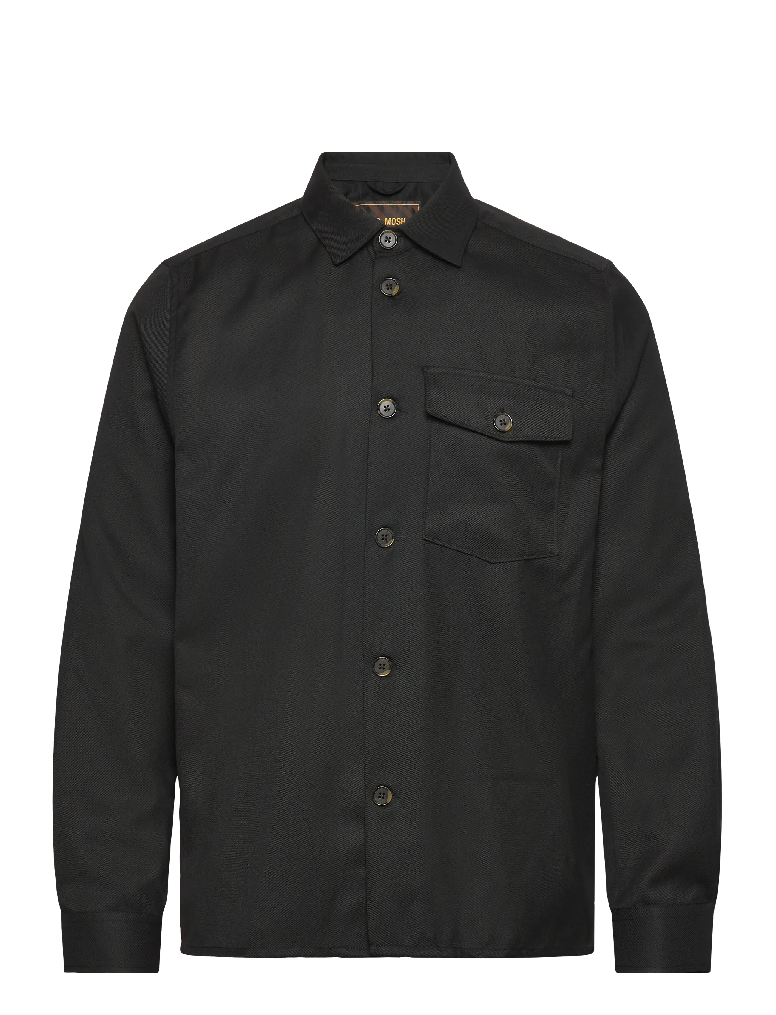 MOS MOSH GALLERY Mmgnole Serge Overshirt Schwarz - S - Herren