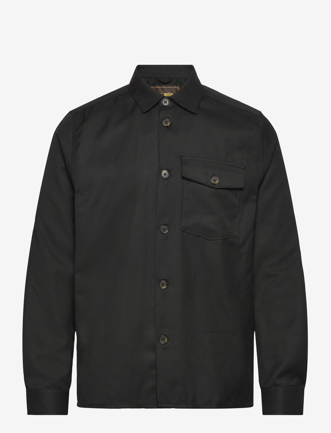 Mos Mosh Gallery - MMGNole Serge Overshirt - shoppa efter tillfälle - black - 0