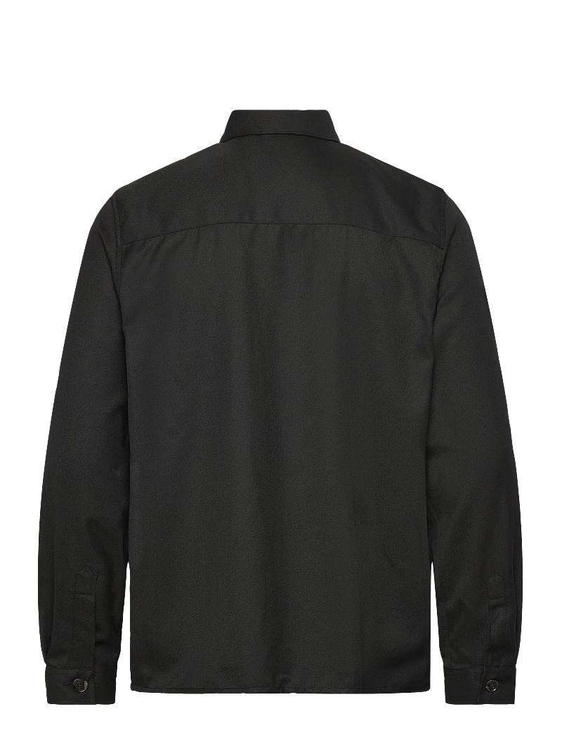 Mos Mosh Gallery - MMGNole Serge Overshirt - shoppa efter tillfälle - black - 1