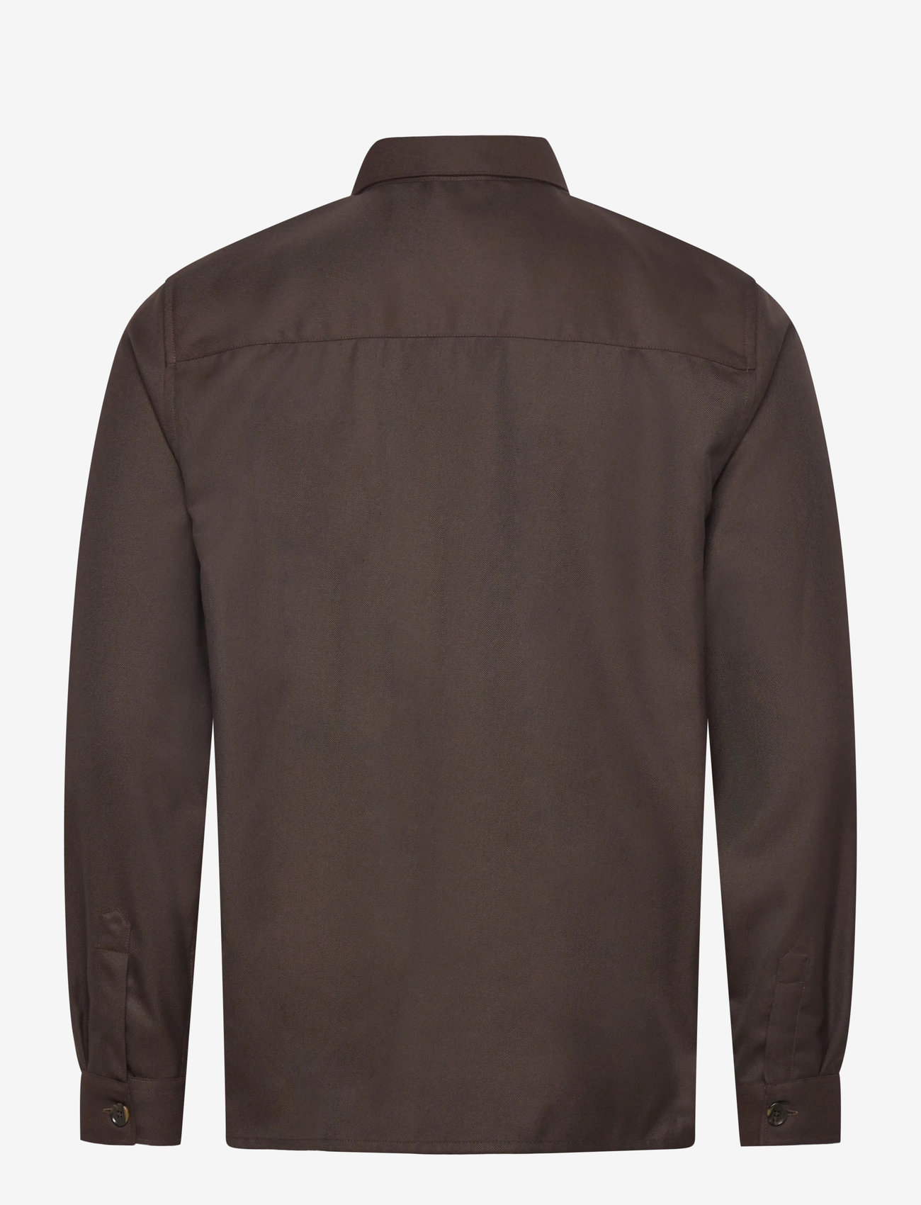 Mos Mosh Gallery - MMGNole Serge Overshirt - nach anlass kaufen - chocolate brown - 1