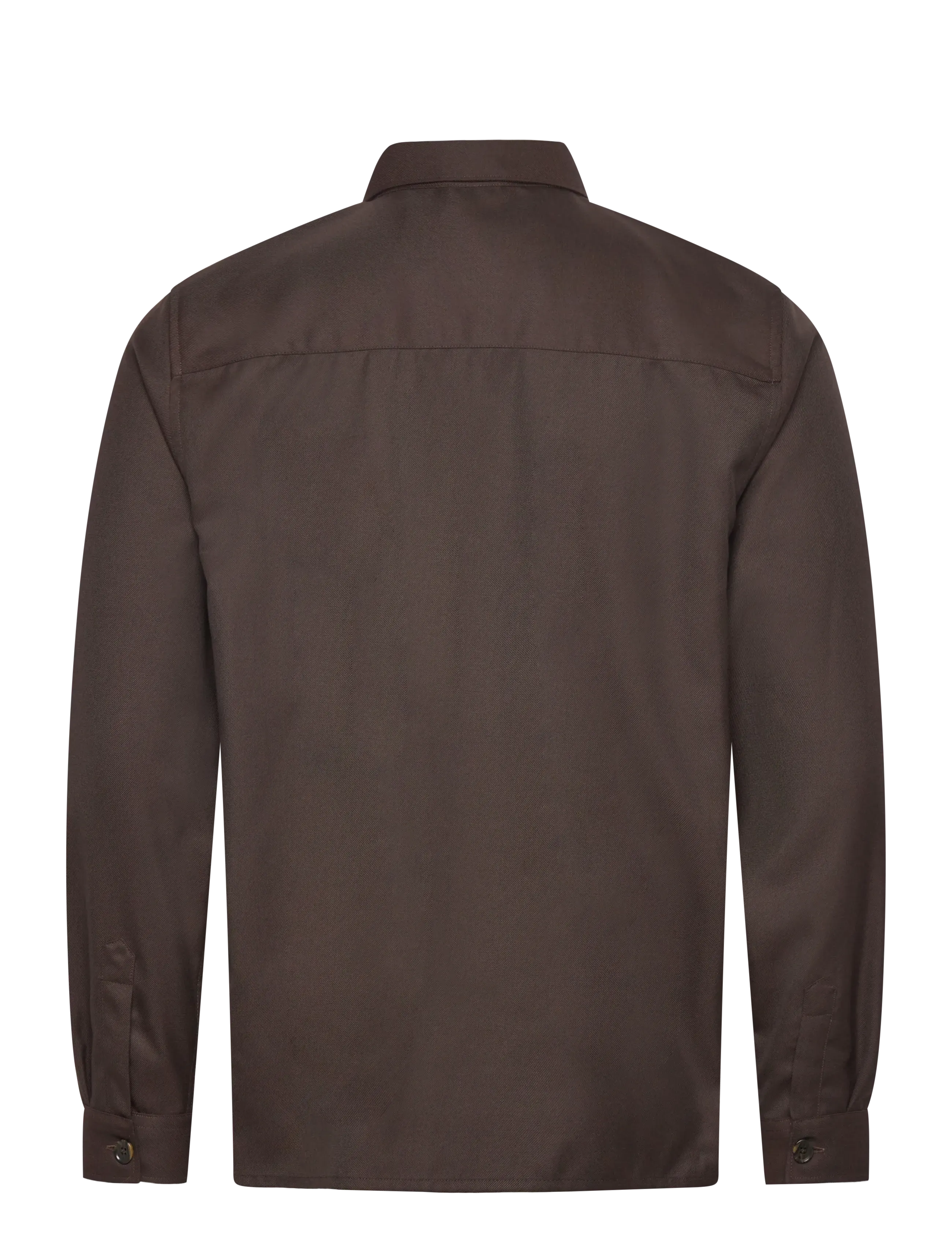 Mos Mosh Gallery - MMGNole Serge Overshirt - nach anlass kaufen - chocolate brown - 1