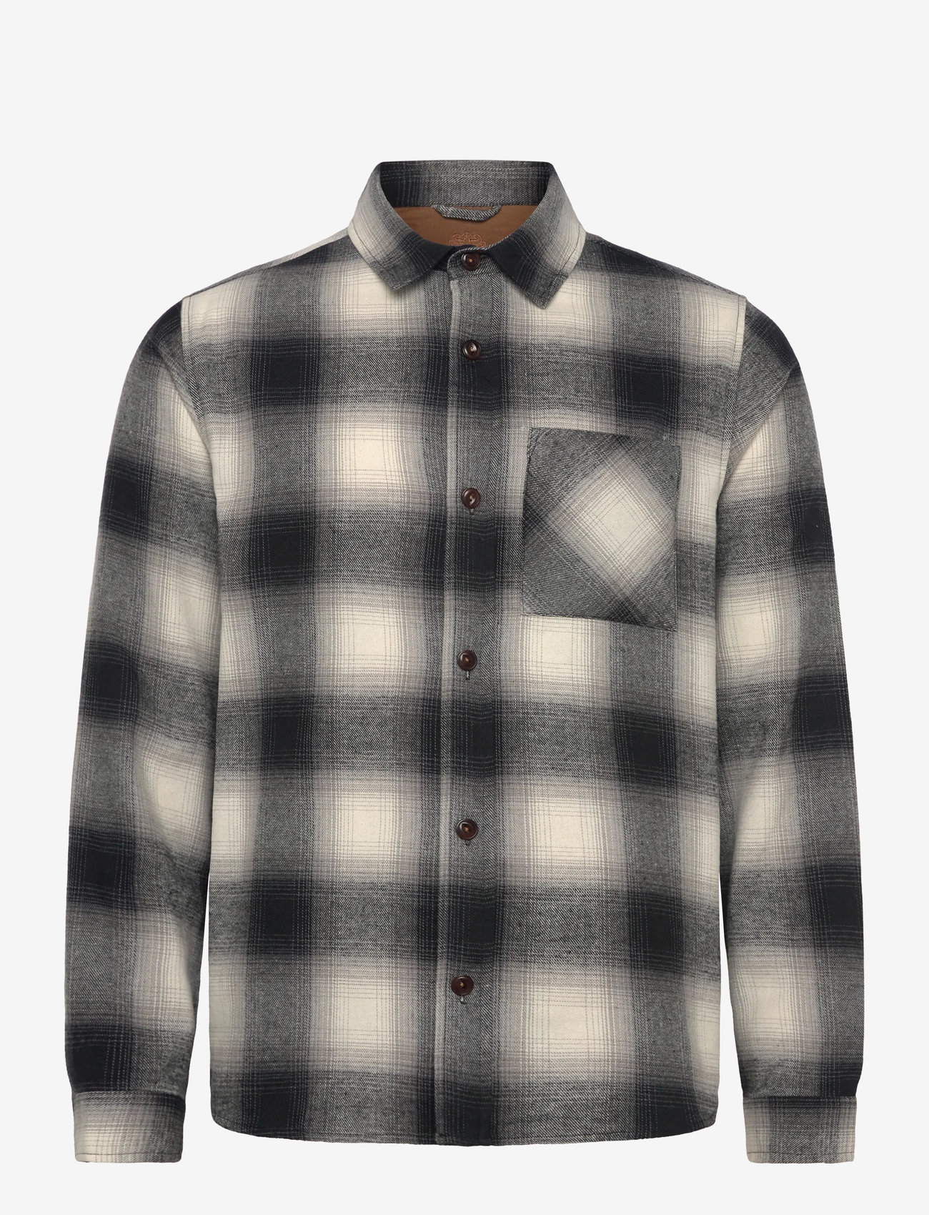 Mos Mosh Gallery - MMGDavid Shadow Overshirt - efterårstøj - light grey - 0