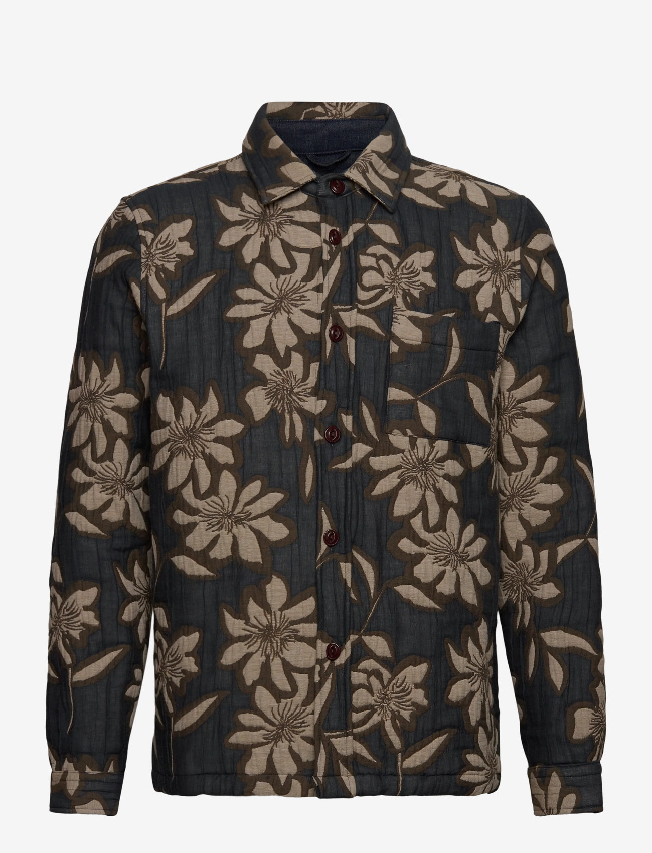 Mos Mosh Gallery - MMGDavid Gallia Overshirt - vintage indigo - 0