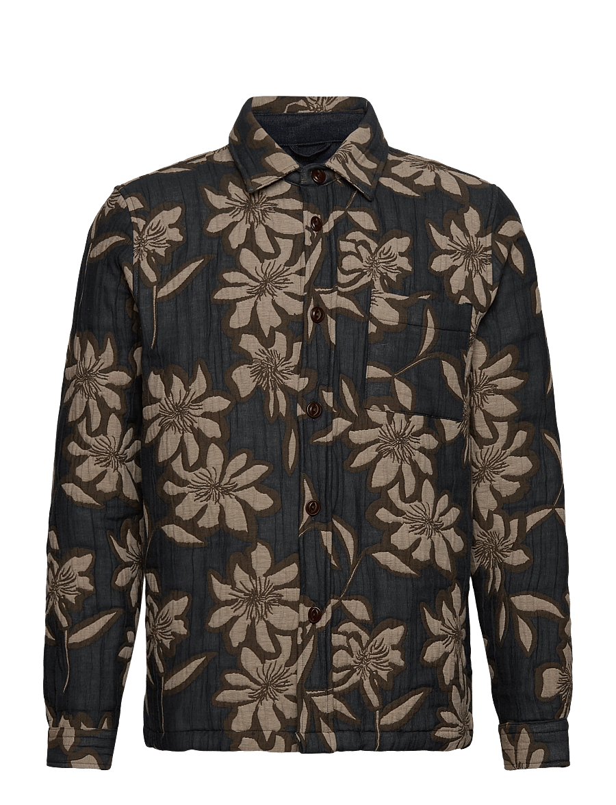 Mos Mosh Gallery - MMGDavid Gallia Overshirt - vintage indigo - 0