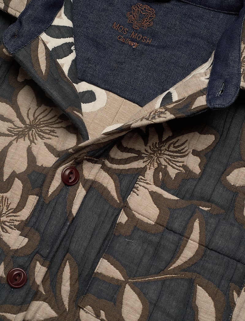 Mos Mosh Gallery - MMGDavid Gallia Overshirt - vintage indigo - 2