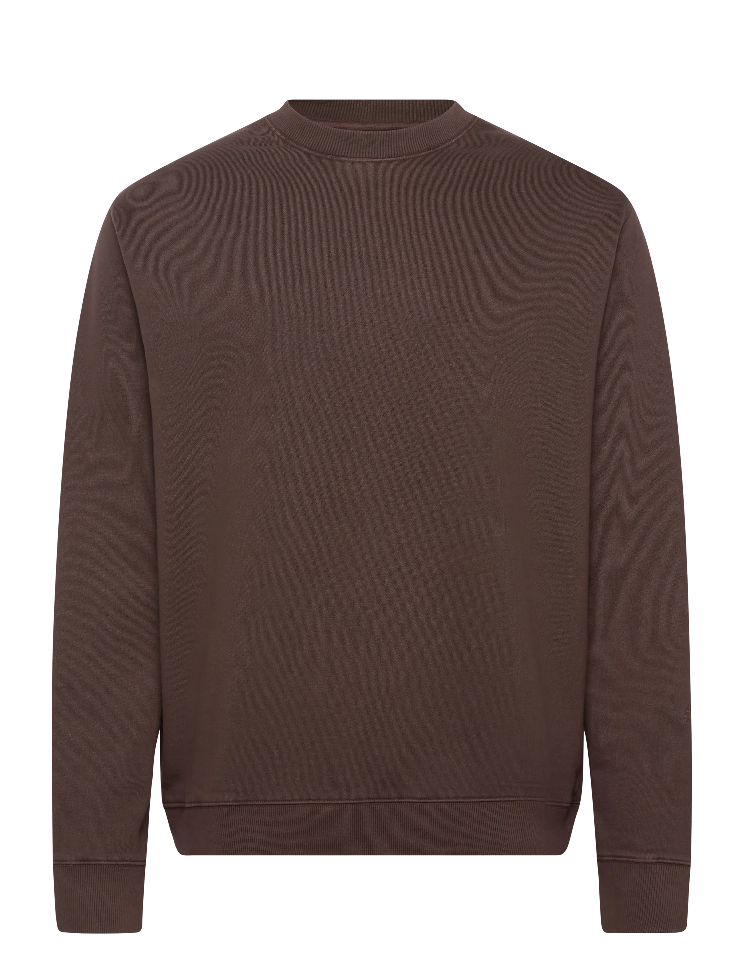 Mos Mosh Gallery MMGFrench Faded Sweat - Sweatshirts - CHOCOLATE BROWN / brown