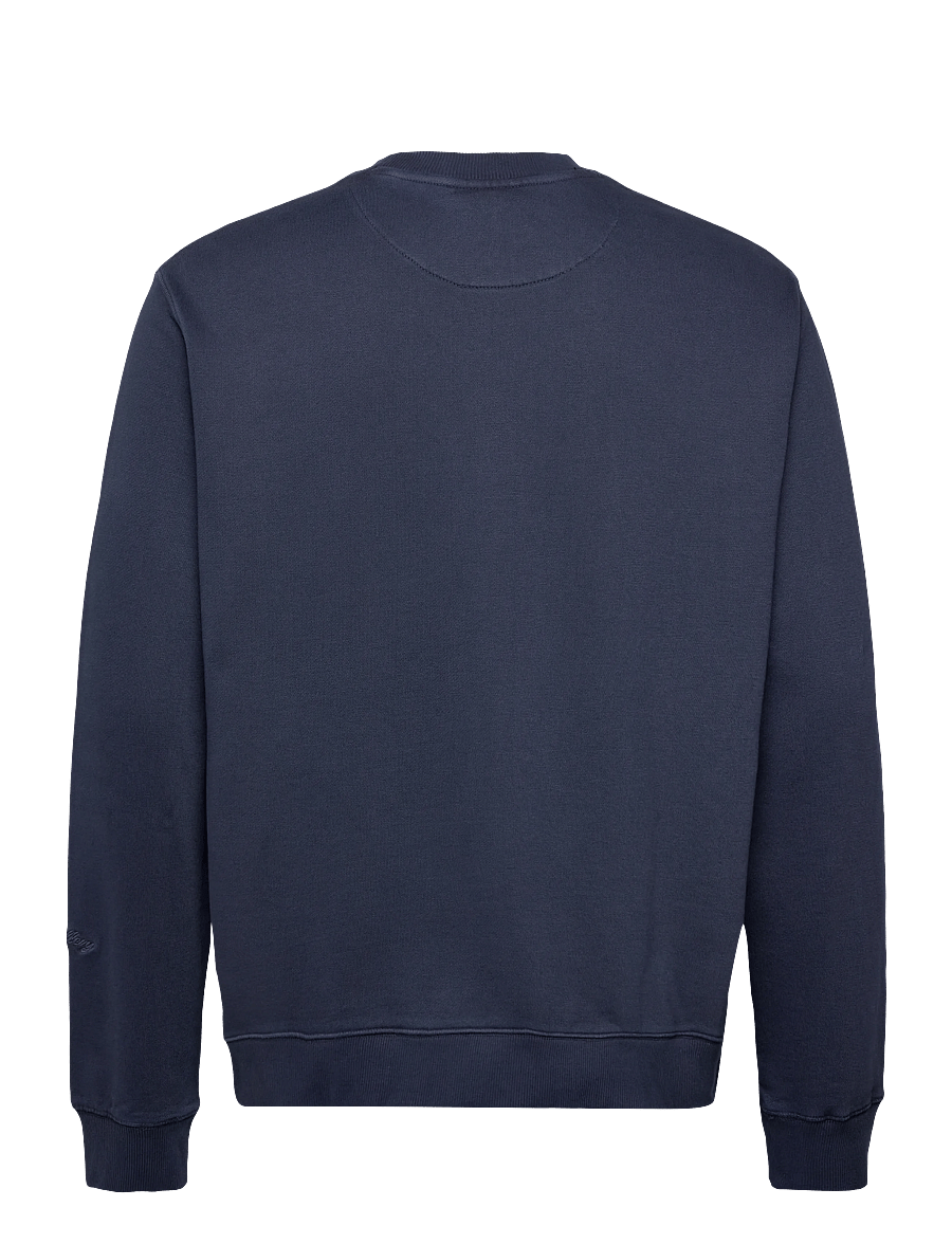 Mos Mosh Gallery - MMGFrench Faded Sweat - sweats - total eclipse - 1