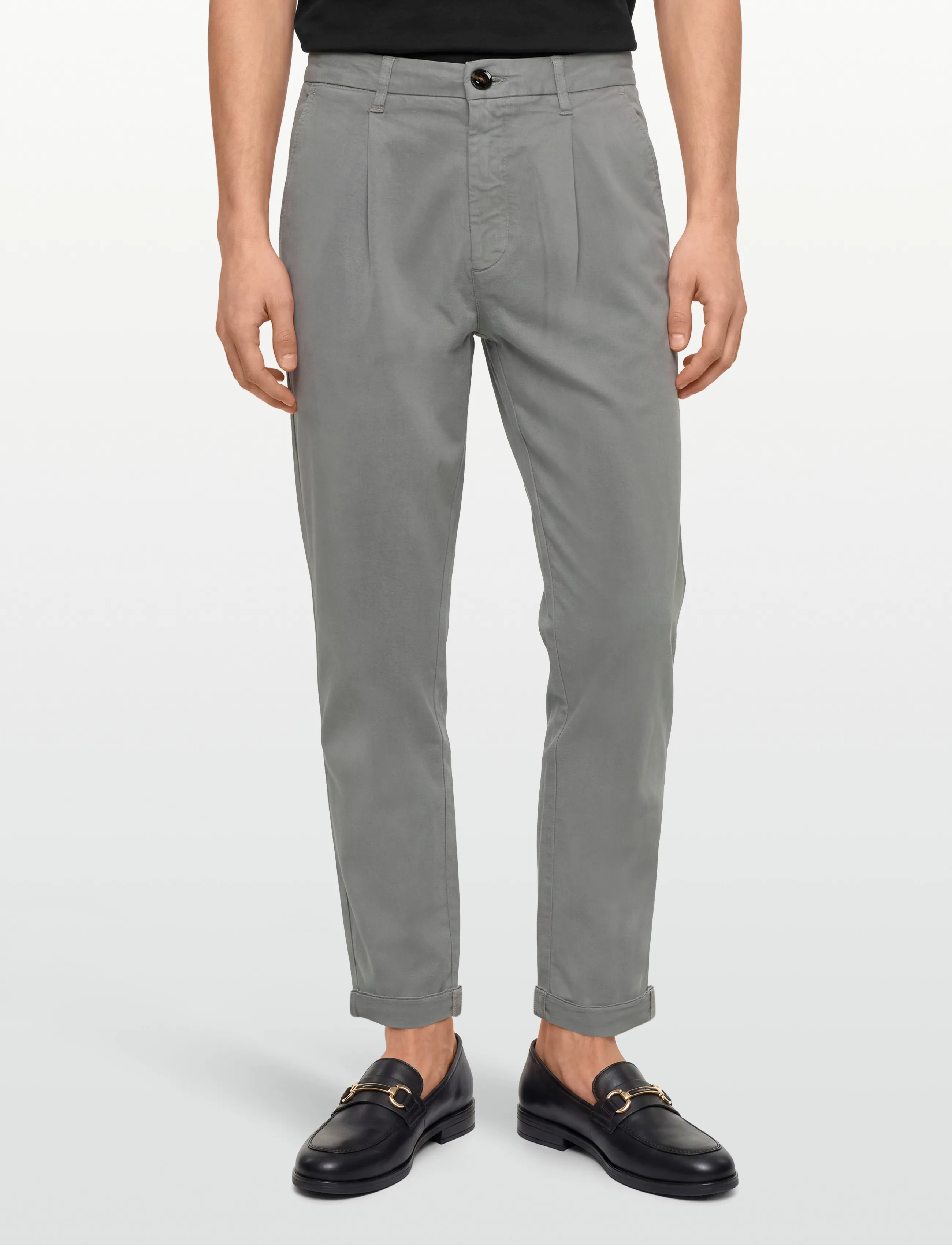 Mos Mosh Gallery - MMGJones All-Day Pant - casual bukser - monument - 3