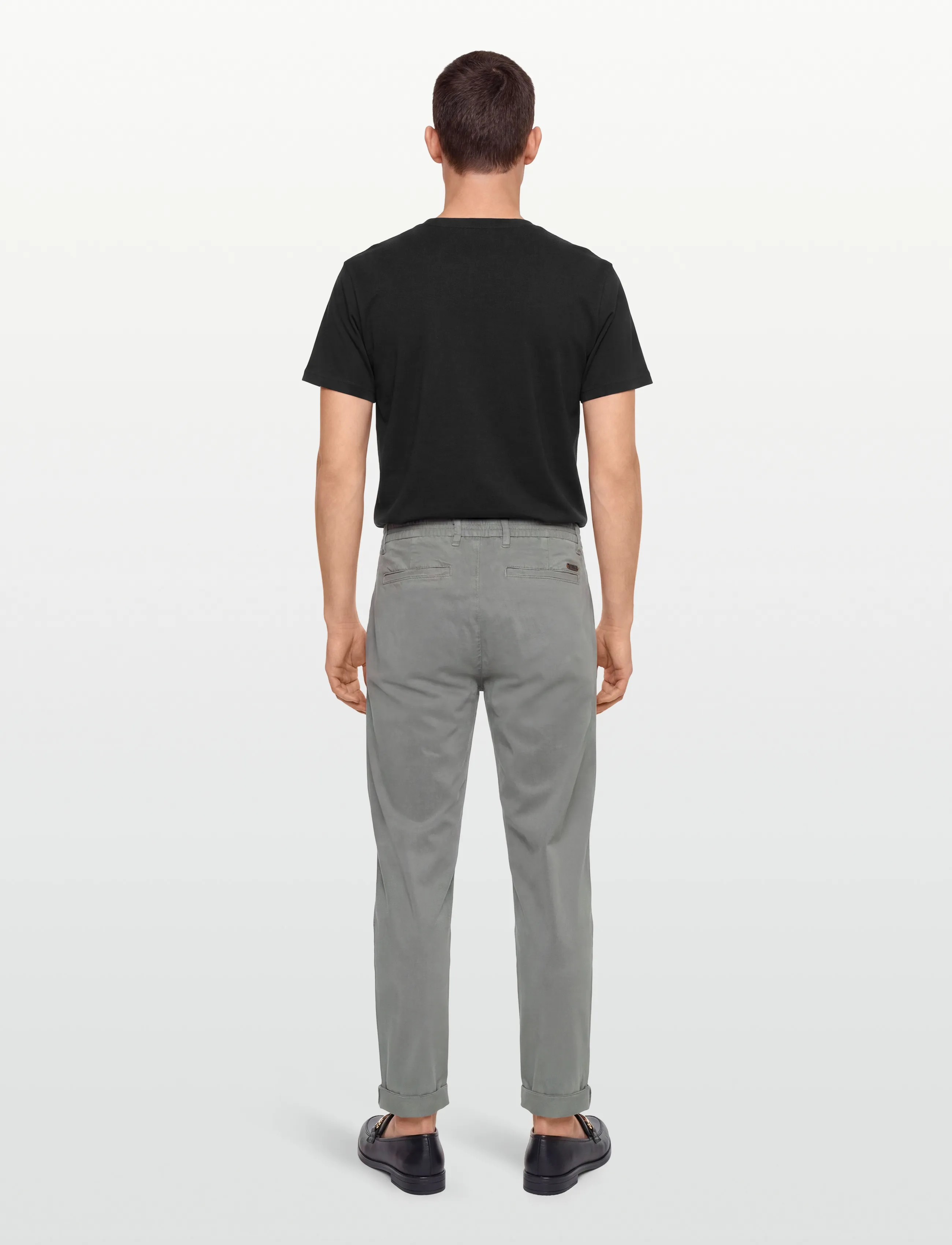 Mos Mosh Gallery - MMGJones All-Day Pant - casual bukser - monument - 4