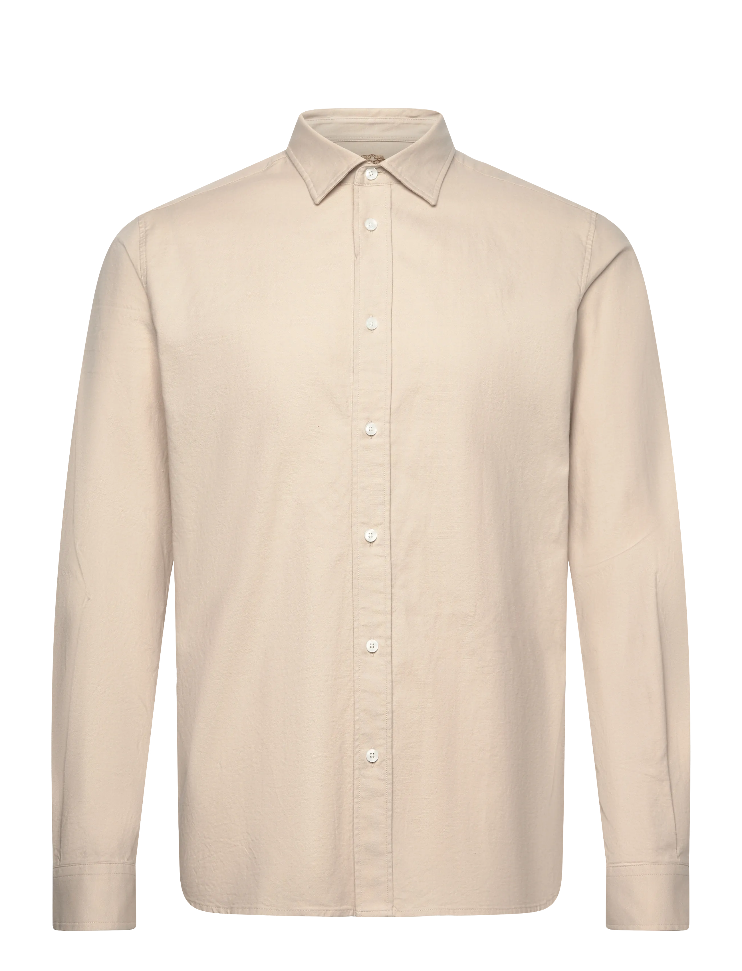 Mos Mosh Gallery MMGMarco Oxford Shirt - Mos Mosh Gallery - CHATEAU GRAY / beige