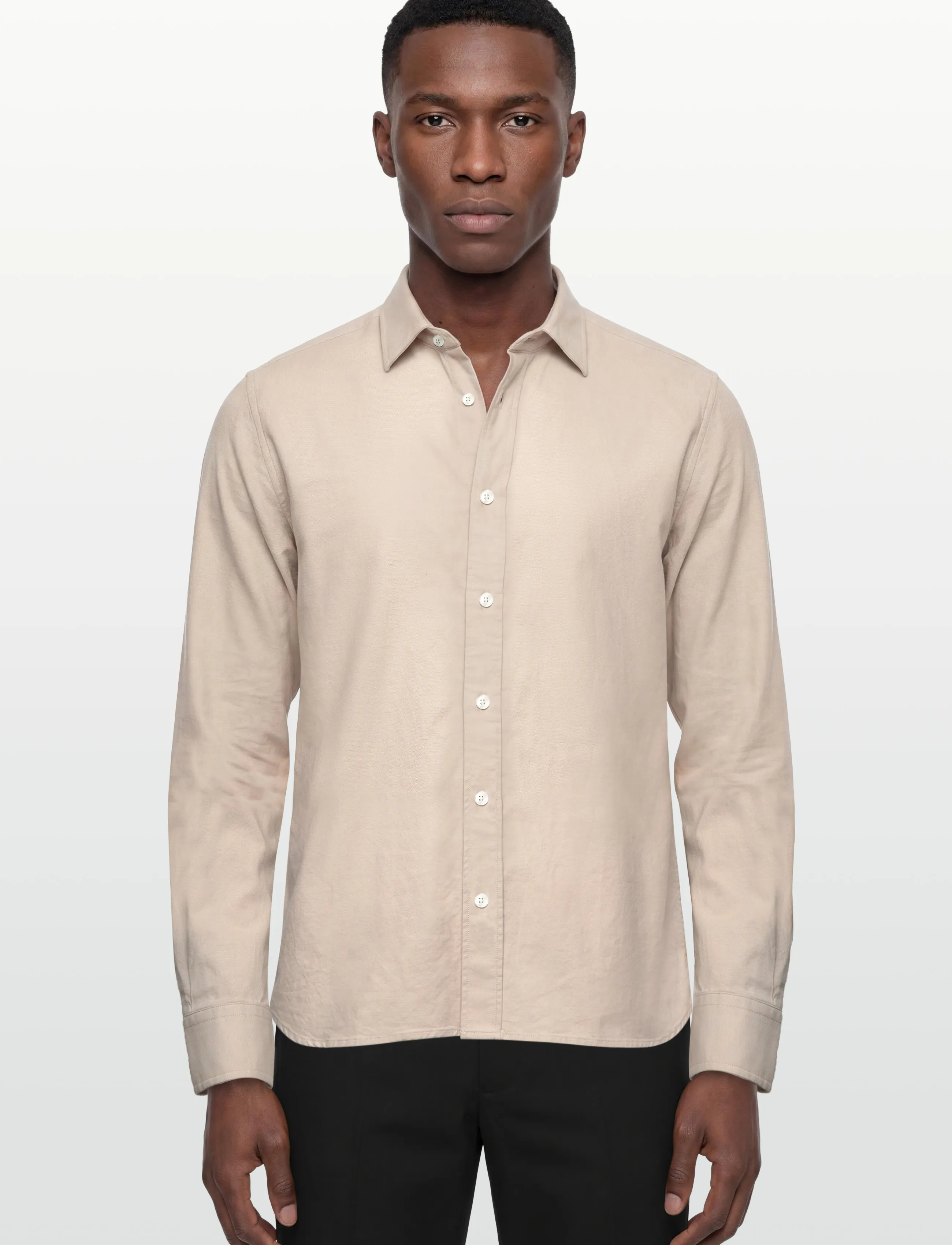 Mos Mosh Gallery - MMGMarco Oxford Shirt - oxford skjorter - chateau gray - 3