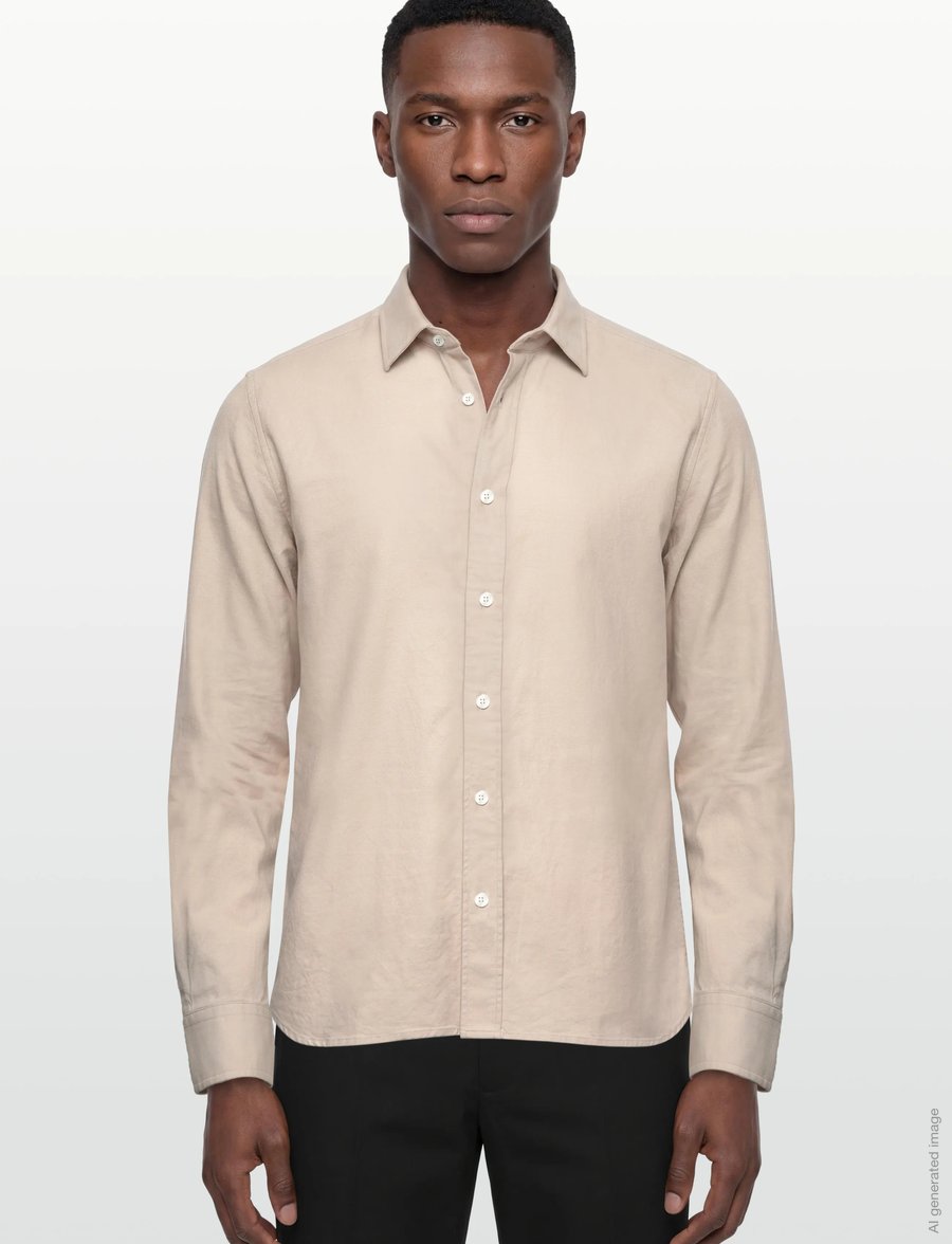 Mos Mosh Gallery - MMGMarco Oxford Shirt - oxford skjorter - chateau gray - 3
