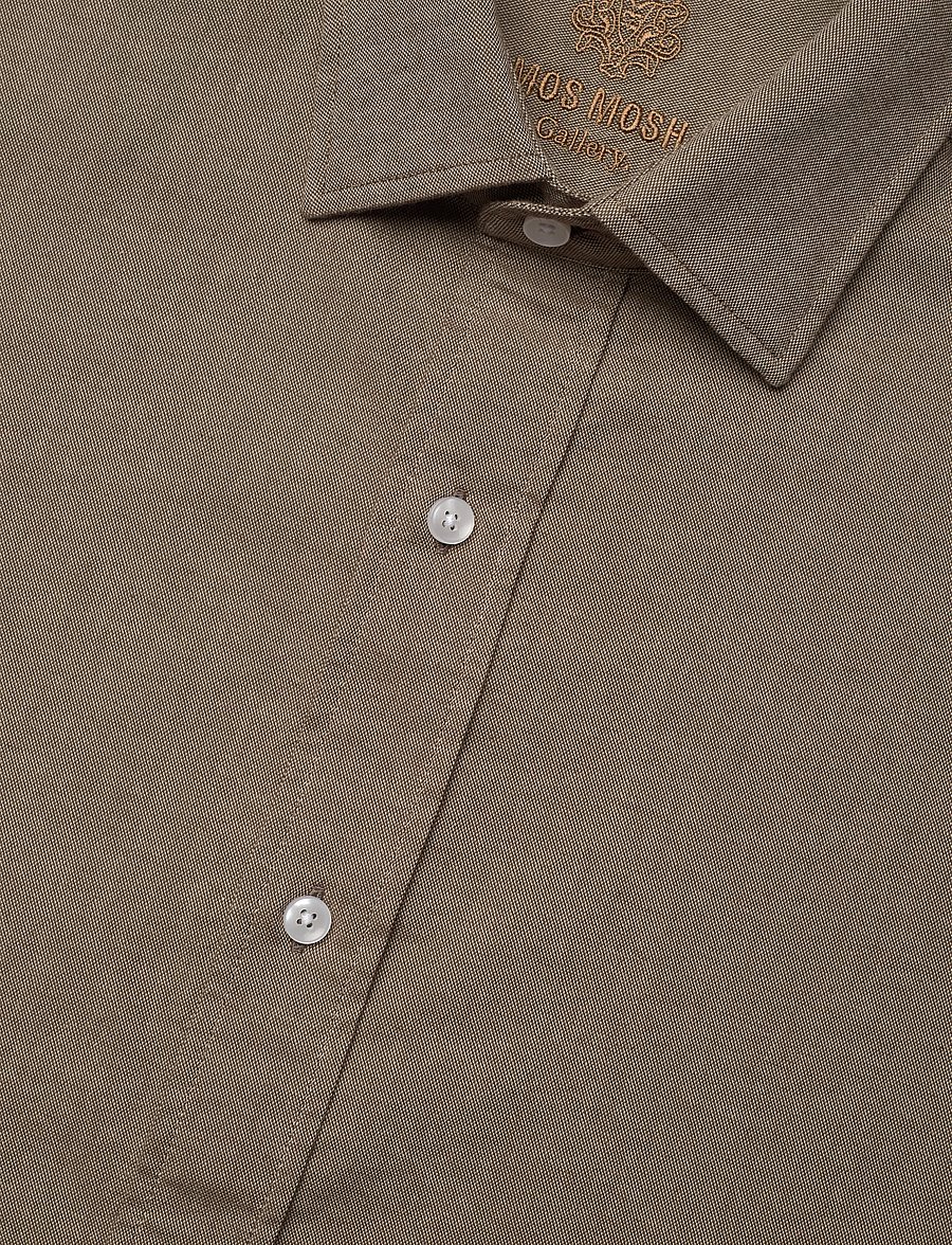 Mos Mosh Gallery - MMGMarco Oxford Shirt - oxford-hemden - chocolate brown - 3