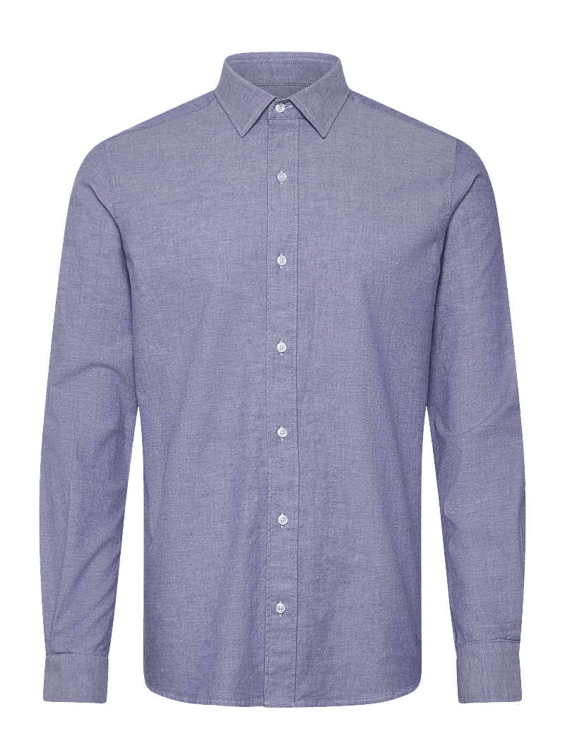 Mos Mosh Gallery - MMGMarco Oxford Shirt - oxford-kauluspaidat - light blue - 0