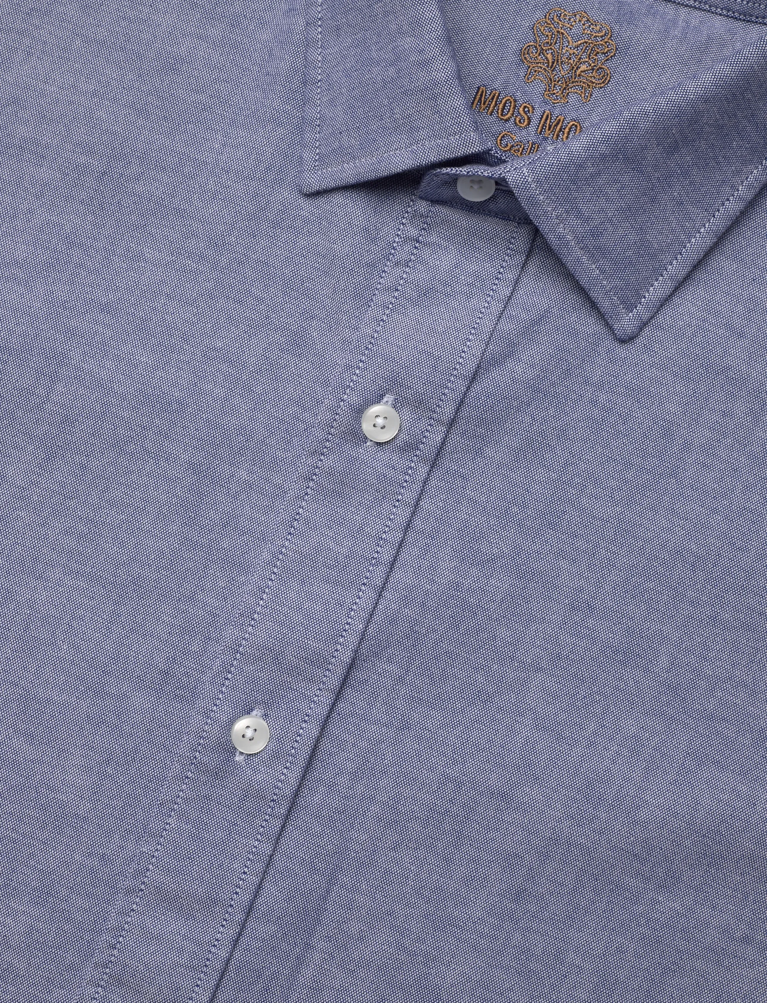 Mos Mosh Gallery - MMGMarco Oxford Shirt - oxford-hemden - light blue - 3