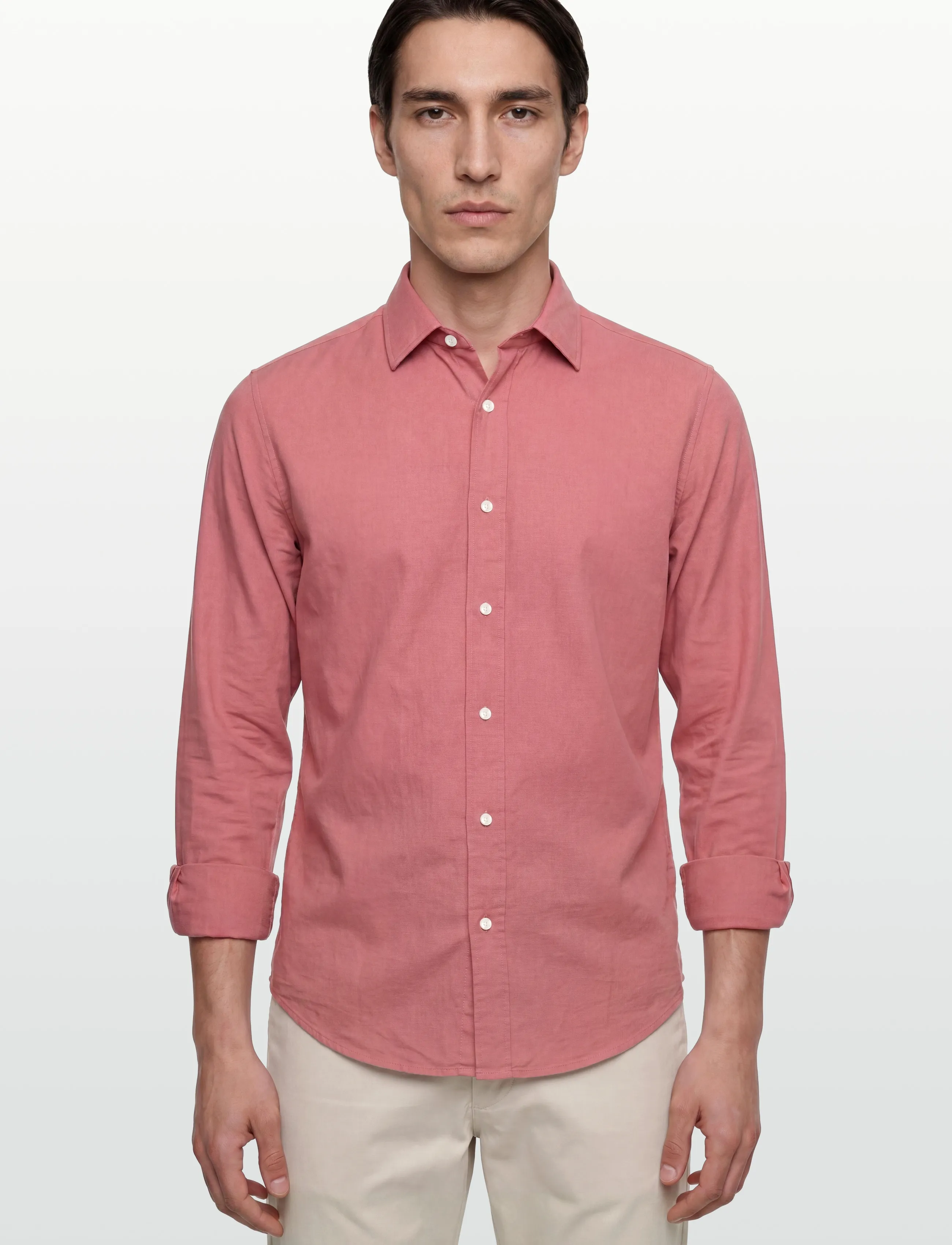 Mos Mosh Gallery - MMGMarco Oxford Shirt - oxford skjorter - rosedawn - 3