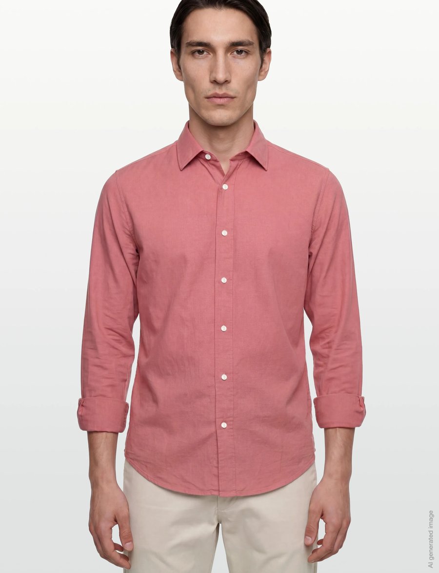 Mos Mosh Gallery - MMGMarco Oxford Shirt - oxford skjorter - rosedawn - 3