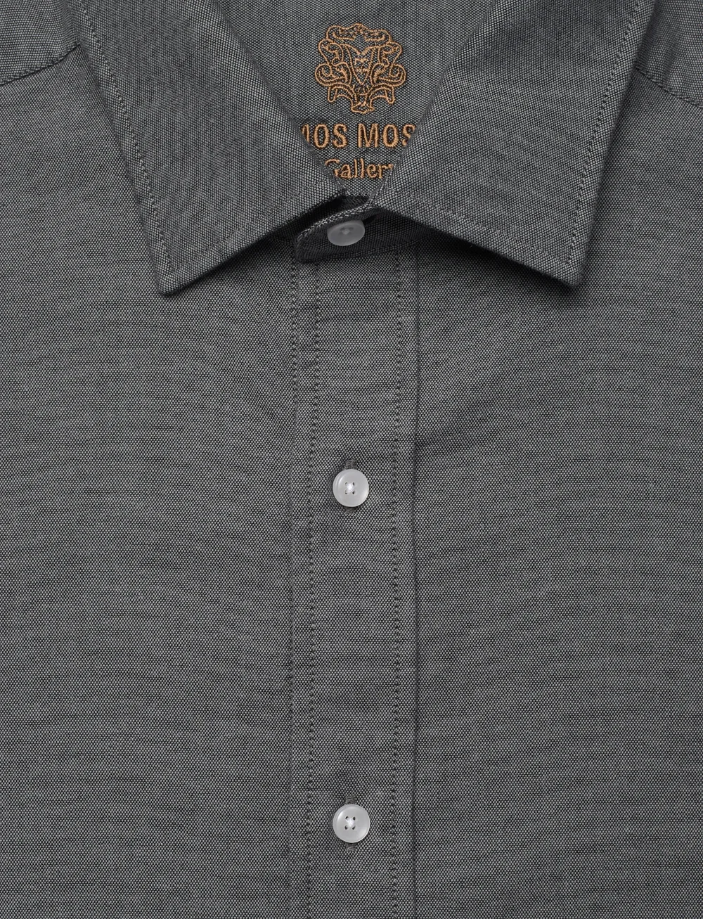 Mos Mosh Gallery - MMGMarco Oxford Shirt - oxford skjorter - shade grey - 2