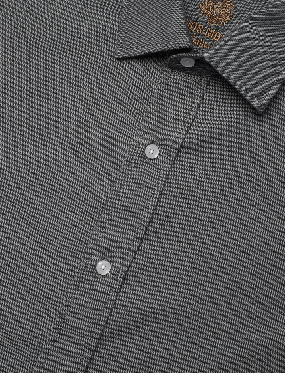 Mos Mosh Gallery - MMGMarco Oxford Shirt - oxford skjorter - shade grey - 3