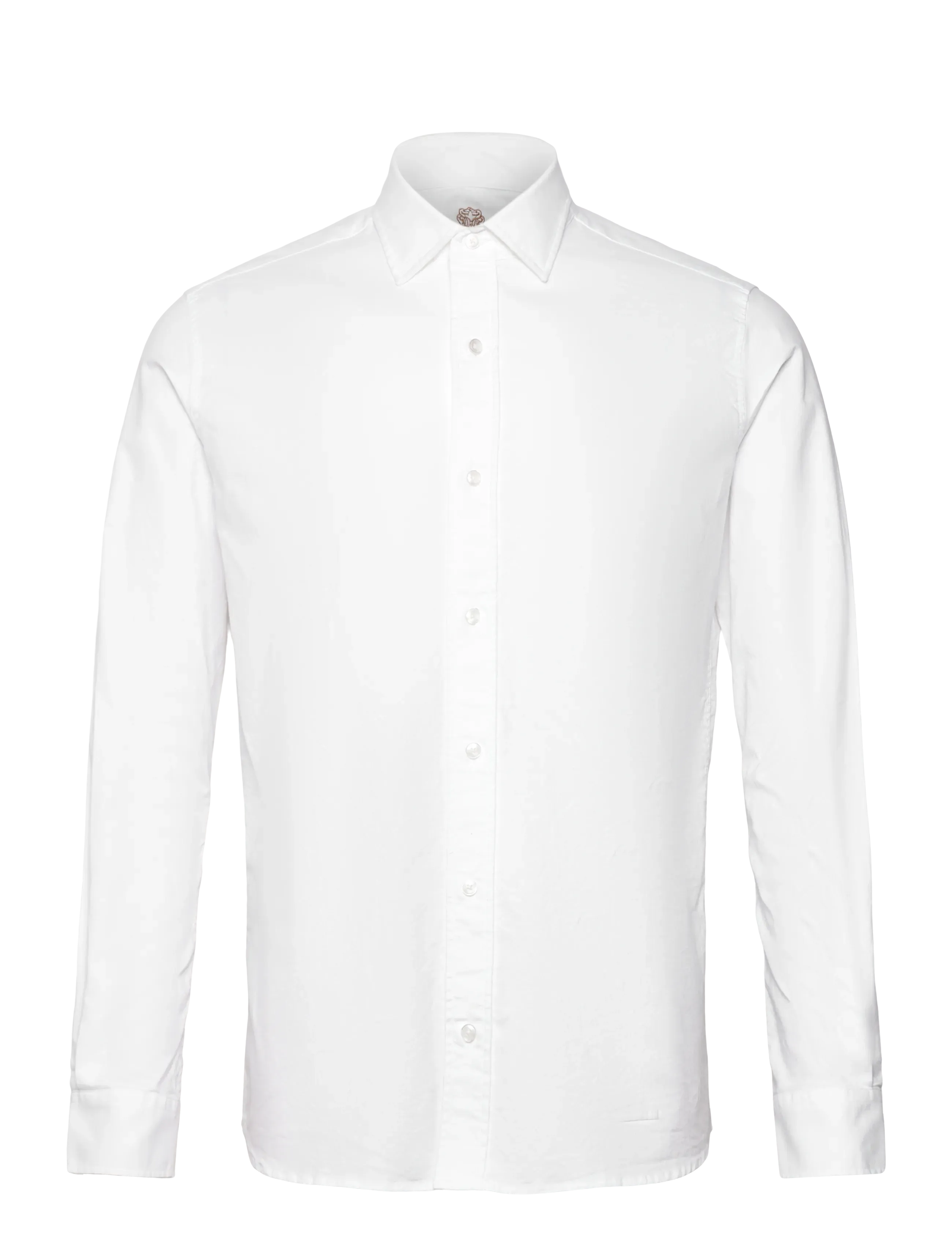 Mos Mosh Gallery MMGMarco Oxford Shirt - Särgid - WHITE / white