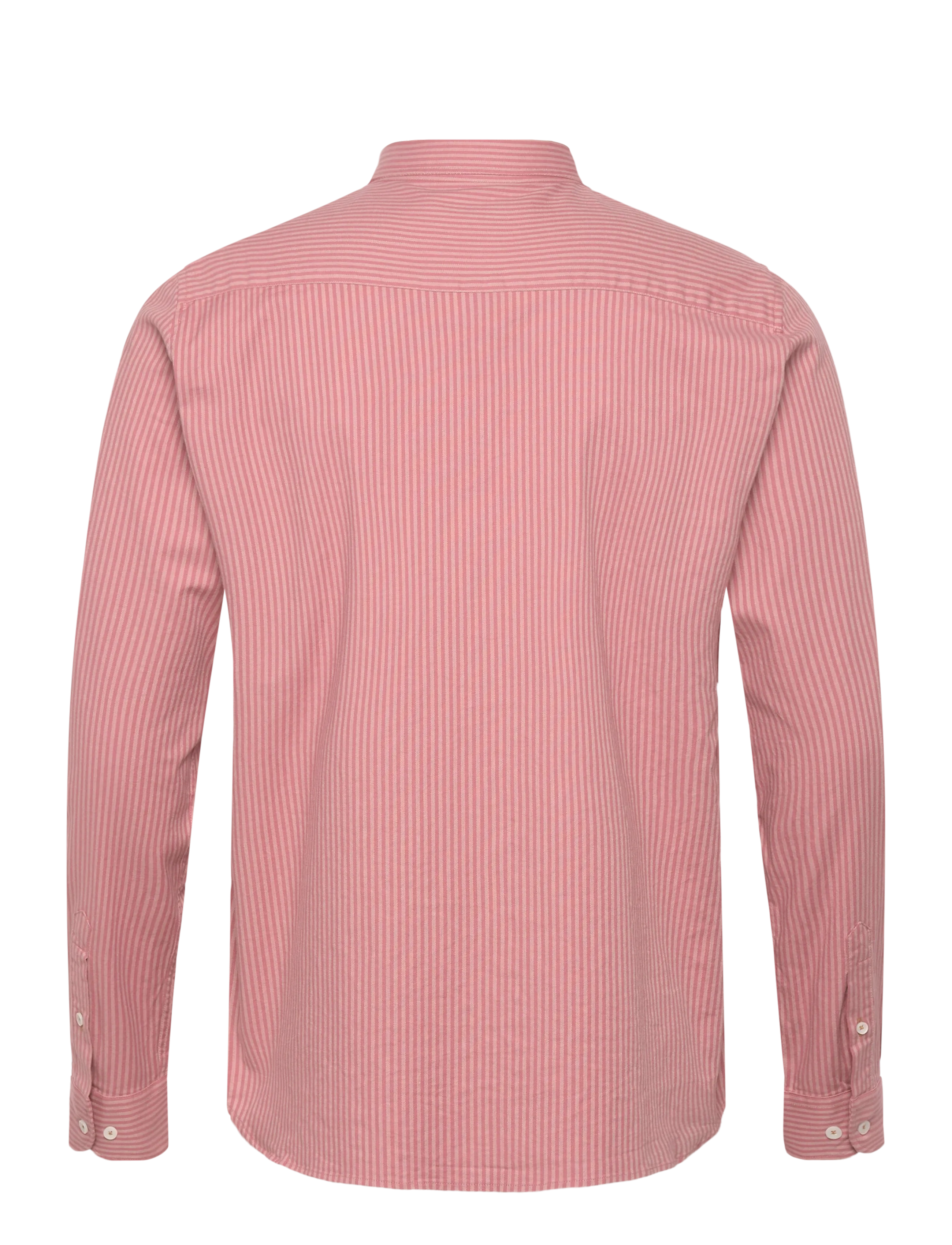 Mos Mosh Gallery - MMGMarco Oxford Stripe Shirt - röndóttar skyrtur - rosedawn - 2