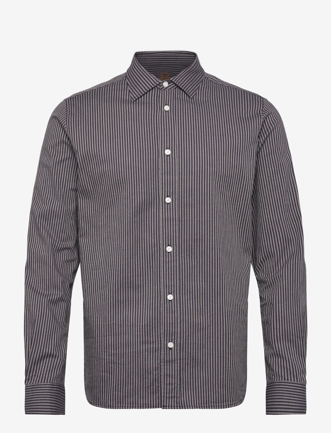 Mos Mosh Gallery - MMGMarco Oxford Stripe Shirt - gestreifte hemden - salute navy - 0