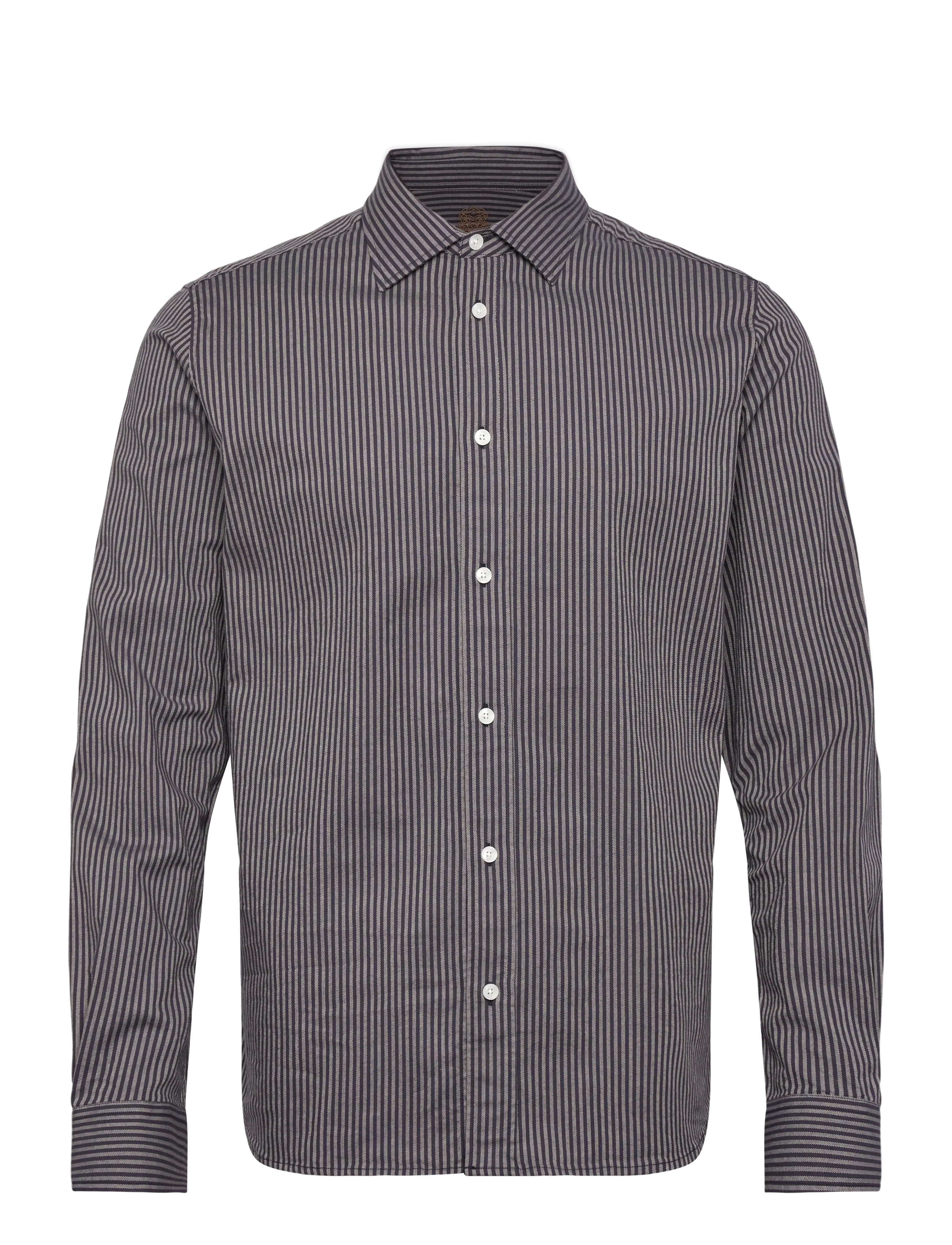 MMGMarco Oxford Stripe Shirt - SALUTE NAVY