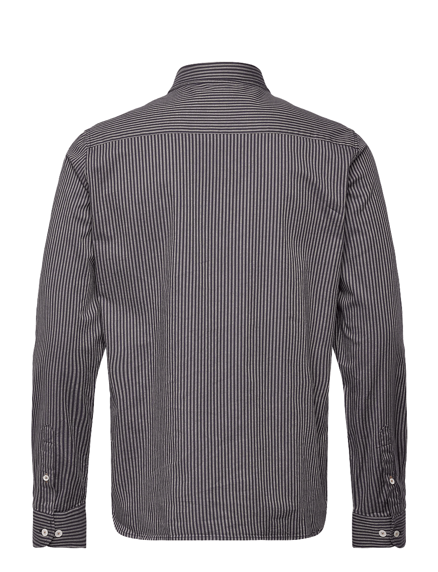 Mos Mosh Gallery - MMGMarco Oxford Stripe Shirt - stribede skjorter - salute navy - 2