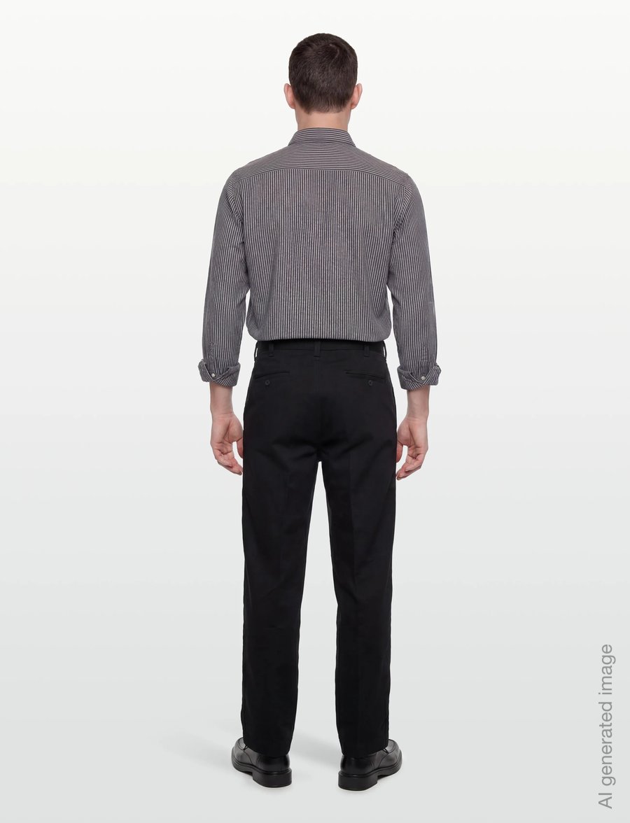 Mos Mosh Gallery - MMGMarco Oxford Stripe Shirt - stribede skjorter - salute navy - 4