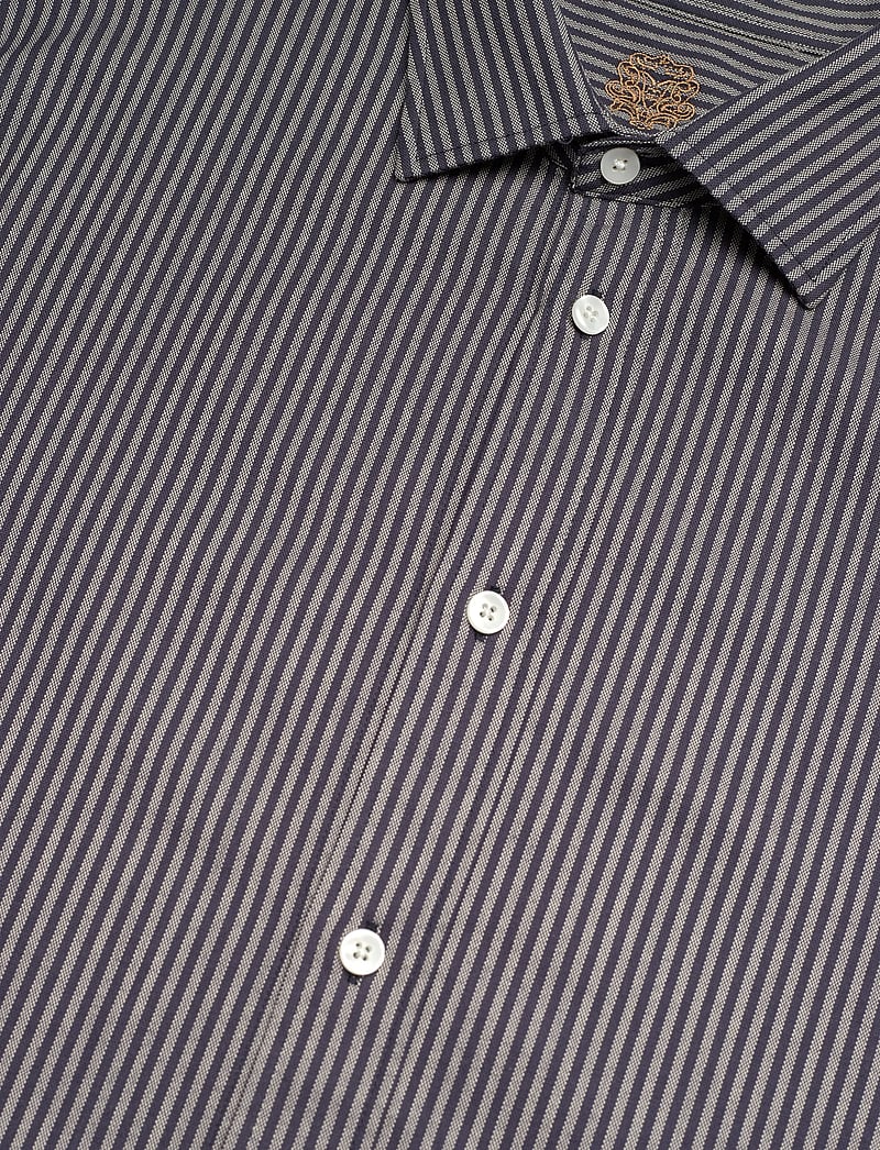 Mos Mosh Gallery - MMGMarco Oxford Stripe Shirt - gestreifte hemden - salute navy - 3