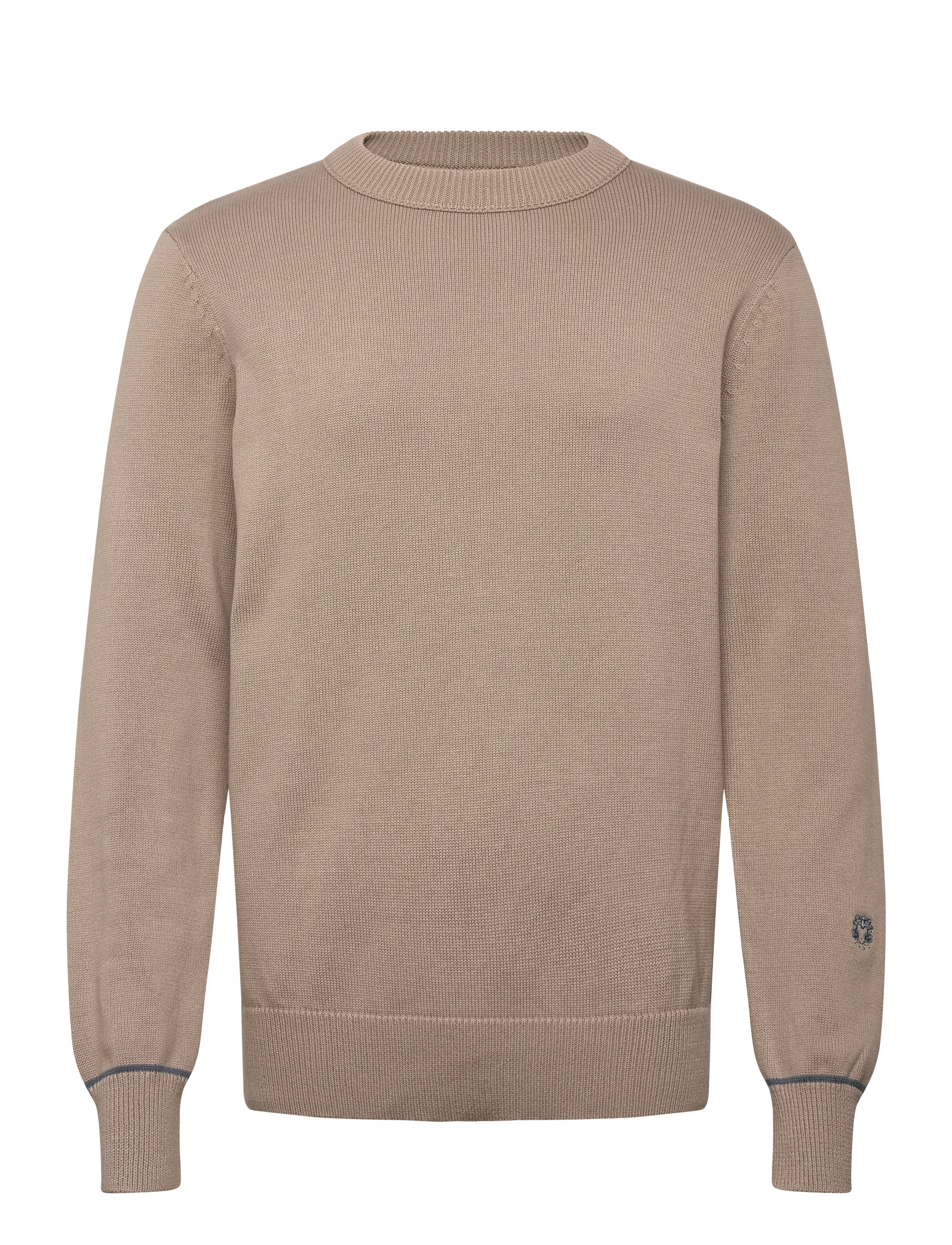 Mos Mosh Gallery MMGBarella Crew Knit - Strickmode - ALUMINUM / beige