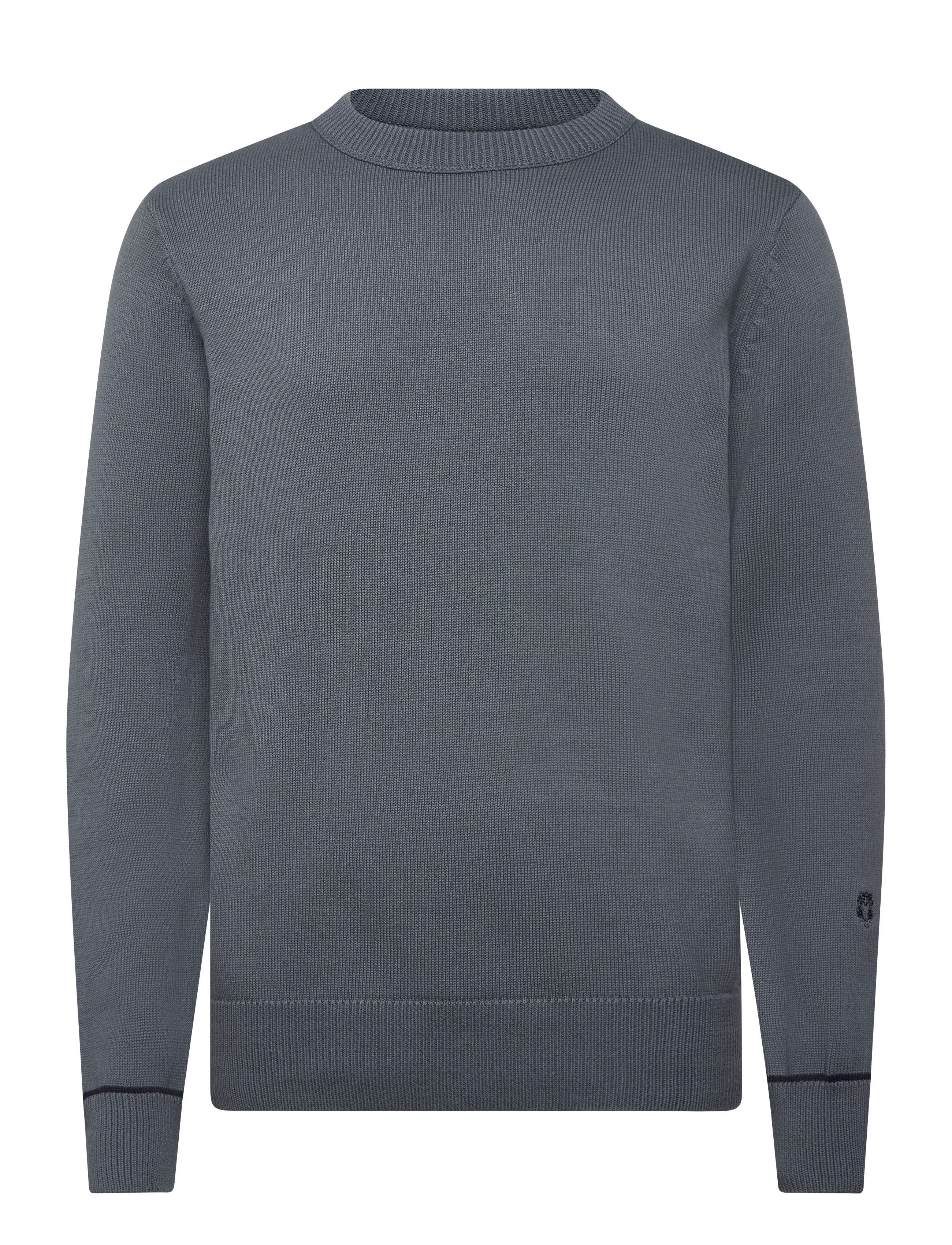Mos Mosh Gallery MMGBarella Crew Knit - Strik - FLINT STONE / grey