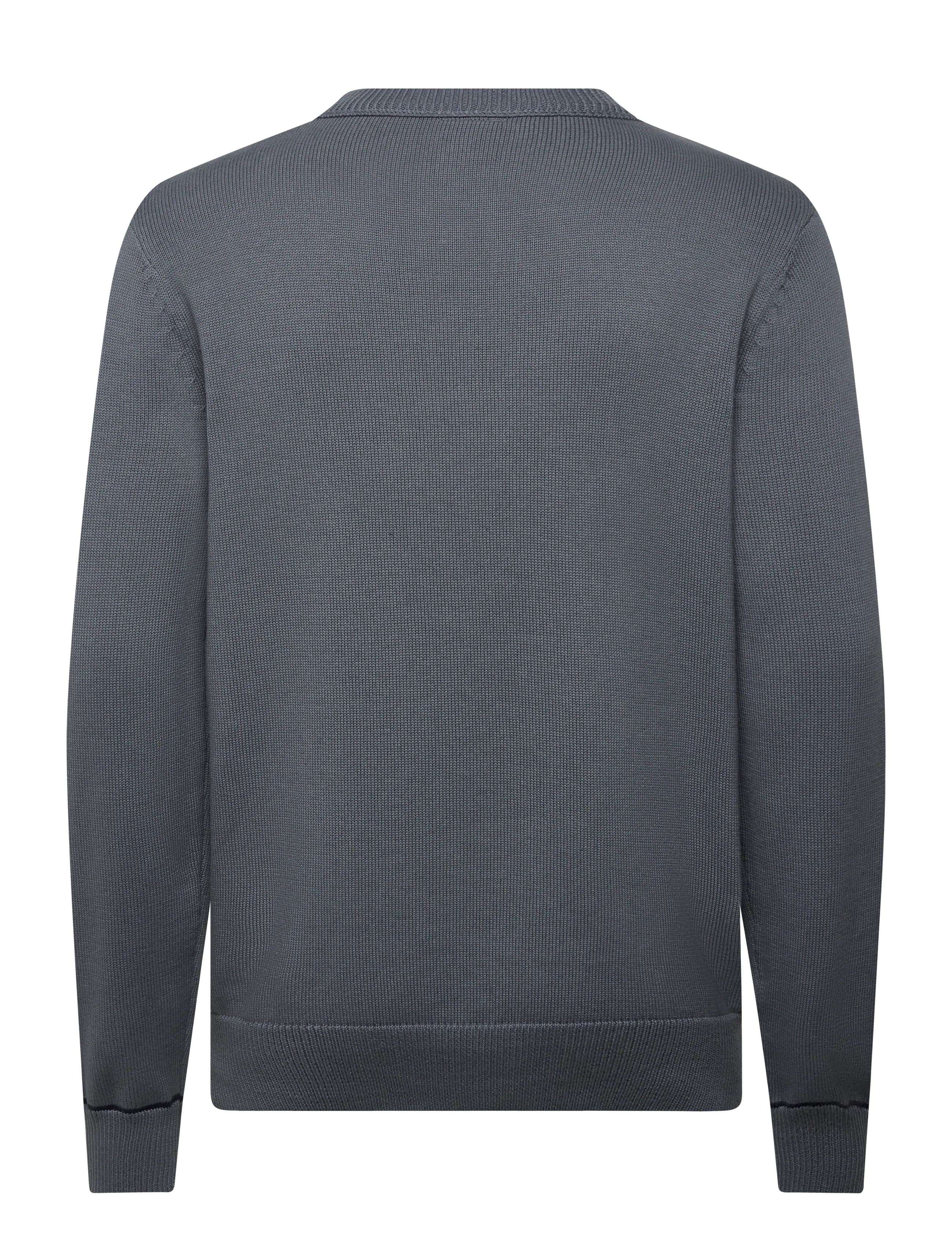 Mos Mosh Gallery - MMGBarella Crew Knit - round necks - flint stone - 1