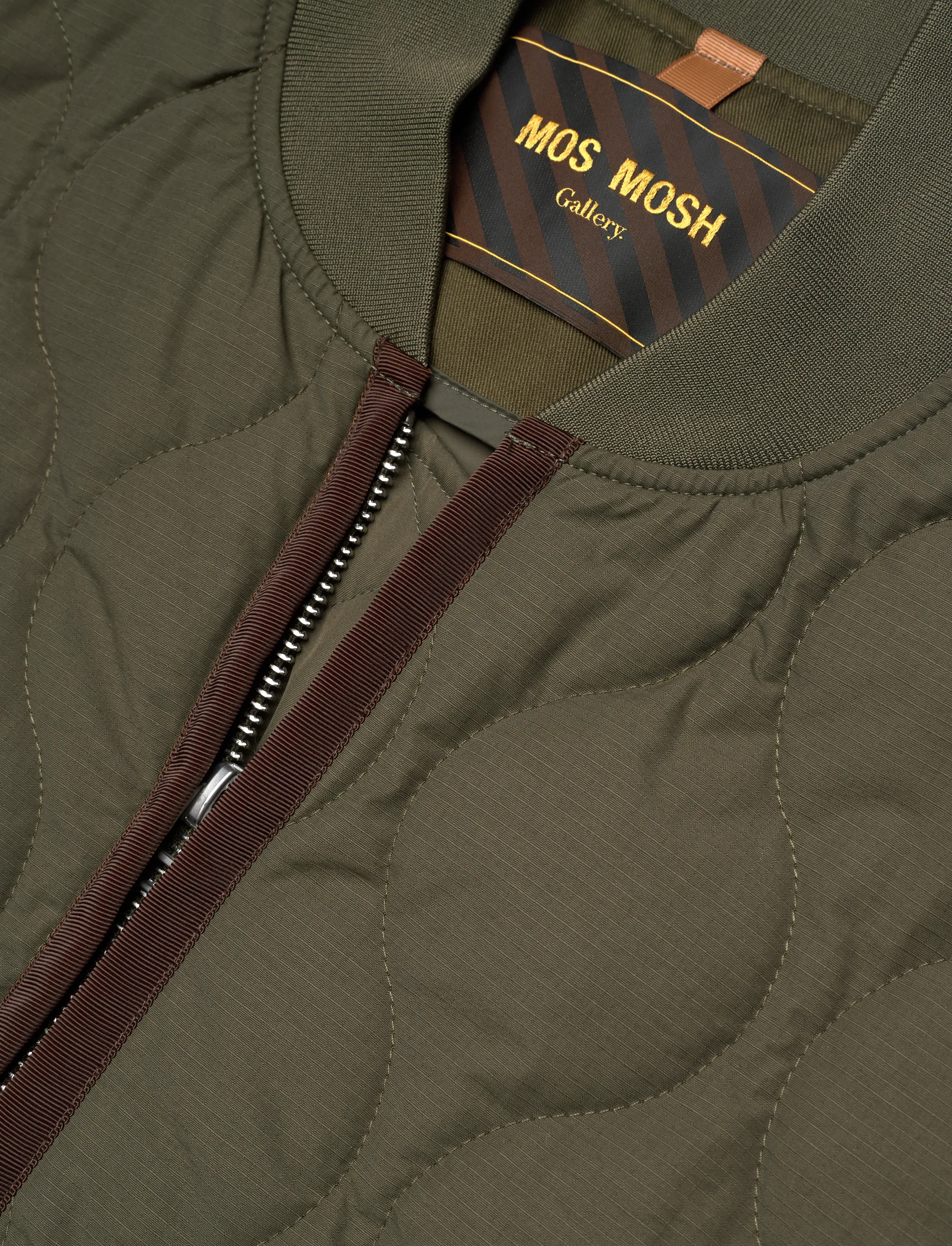 Mos Mosh Gallery - MMGFred Bomber Jacket - frühlingsjacken - grape leaf - 3