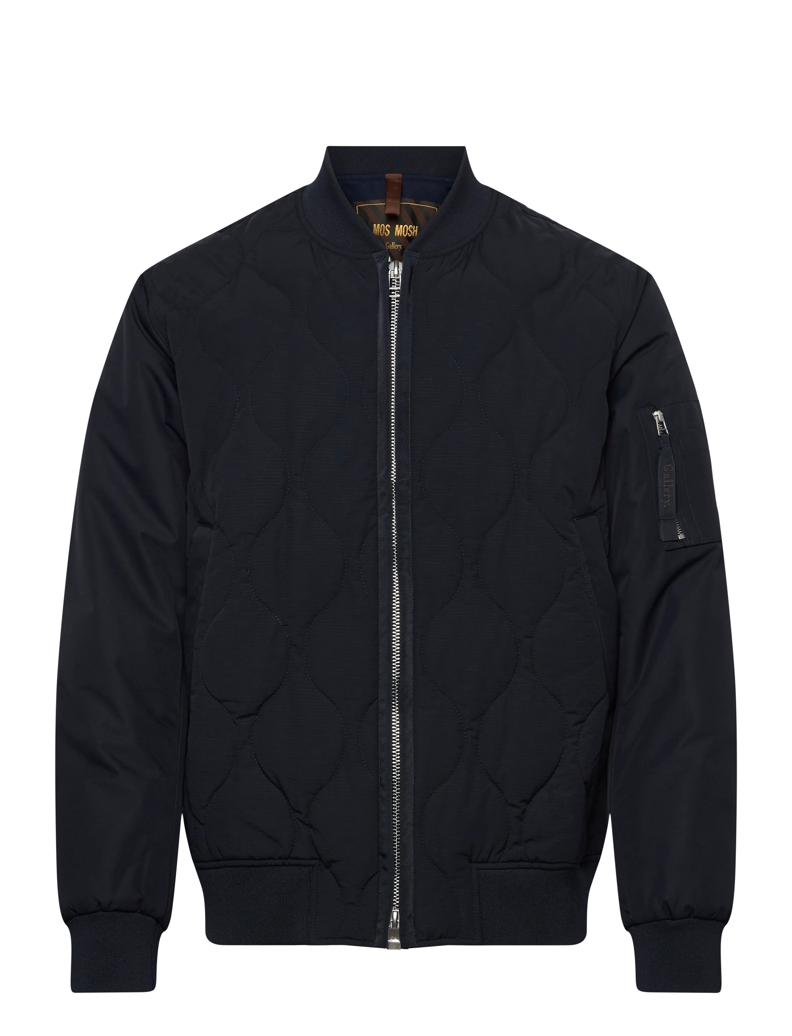 Mos Mosh Gallery MMGFred Bomber Jacket - Overtøj - NAVY / navy