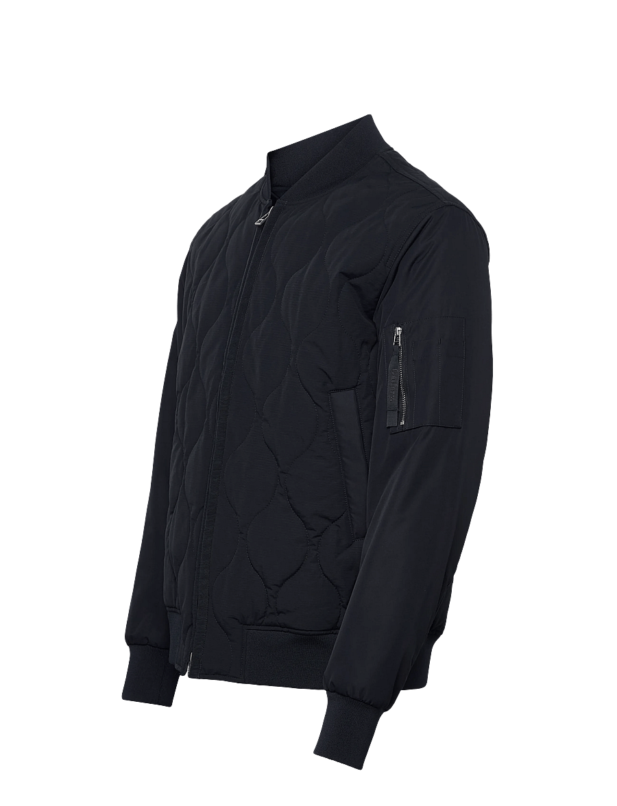 Mos Mosh Gallery - MMGFred Bomber Jacket - fall jackets - navy - 3