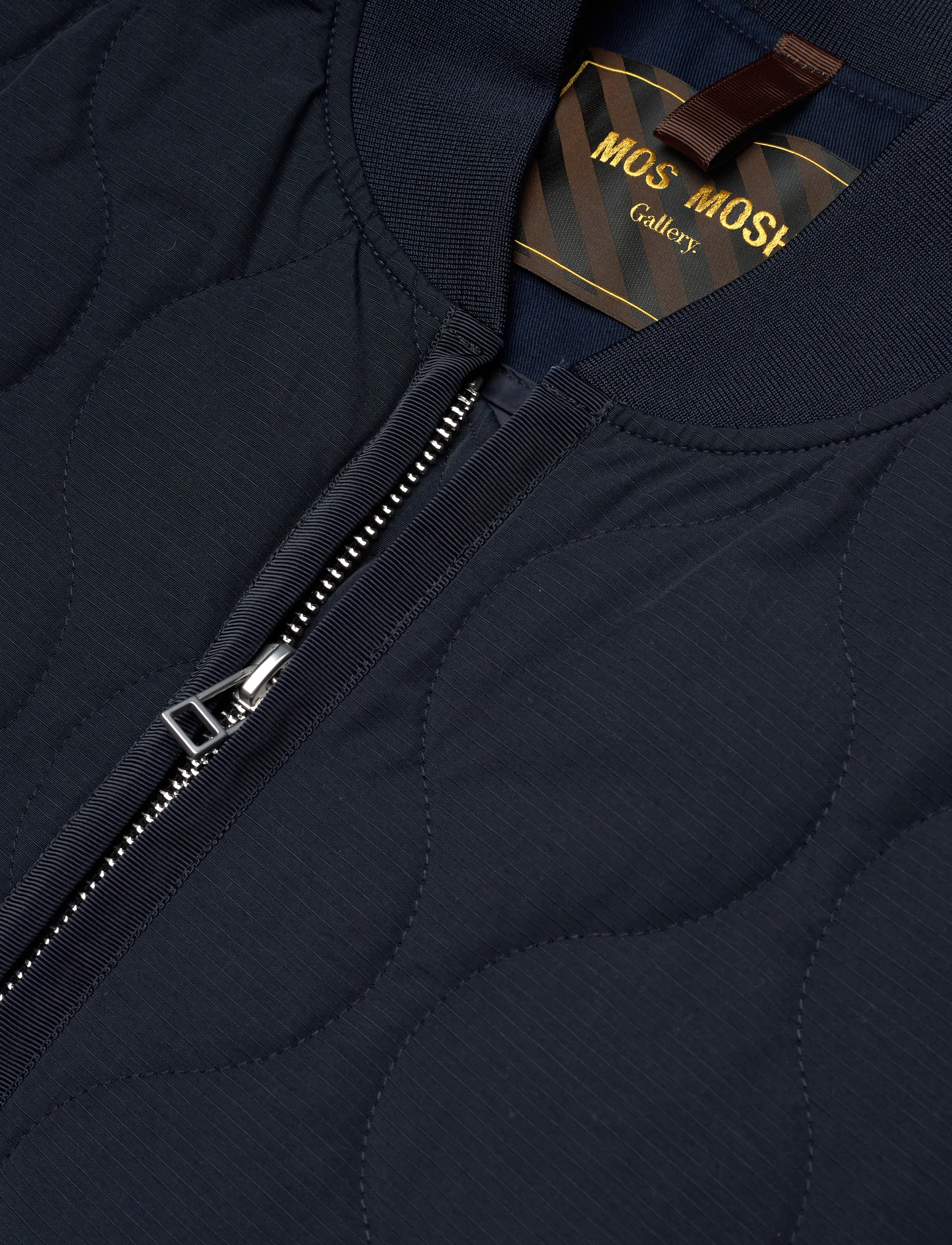 Mos Mosh Gallery - MMGFred Bomber Jacket - outerwear - navy - 3