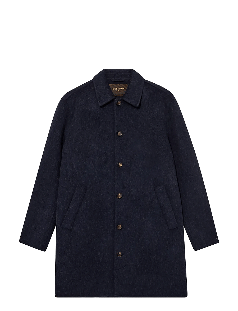 Mos Mosh Gallery - MMGBarkley Wool Coat - winter jackets - salute navy - 1