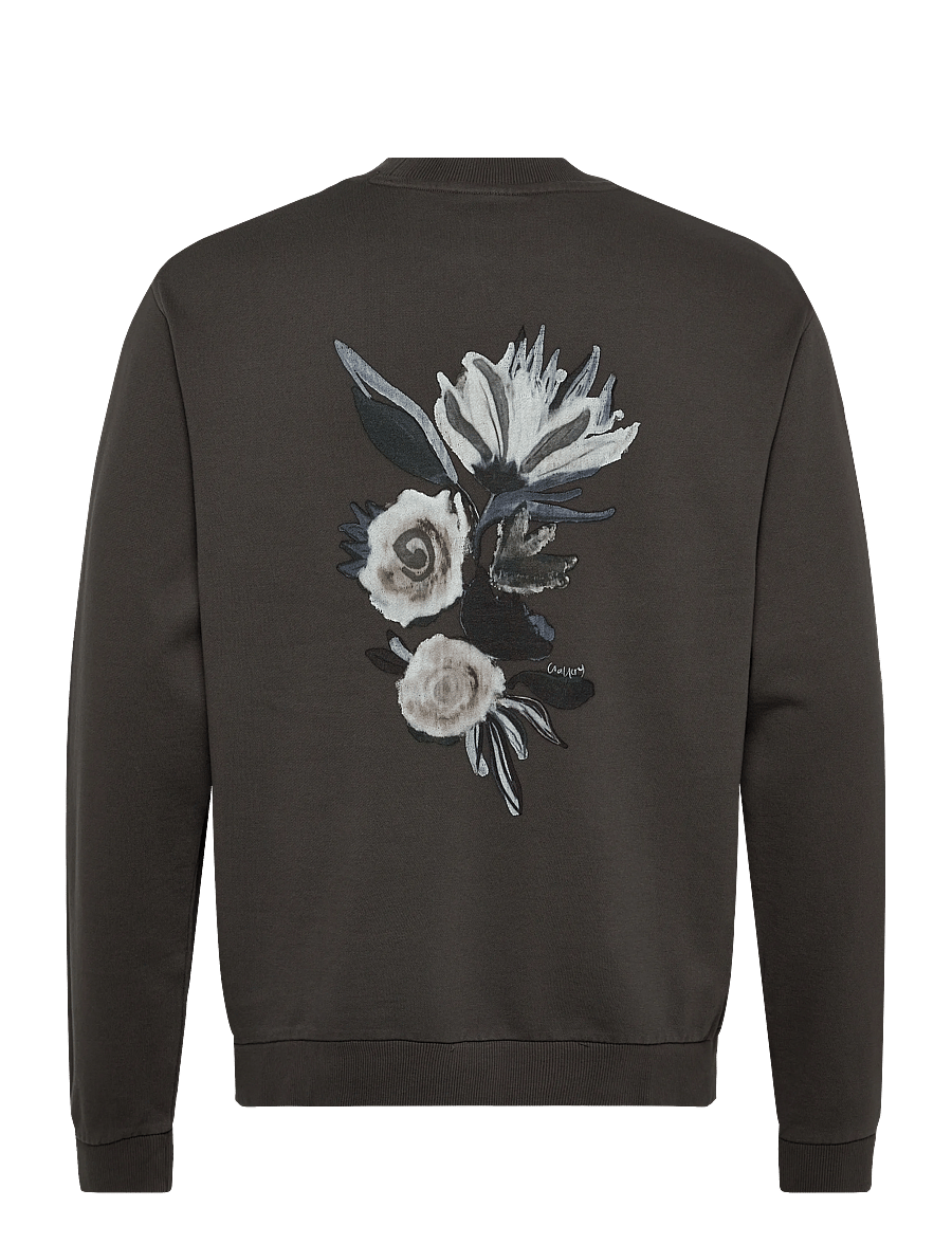 Mos Mosh Gallery - MMGHaiku Crew Sweat - swetry - raven - 1