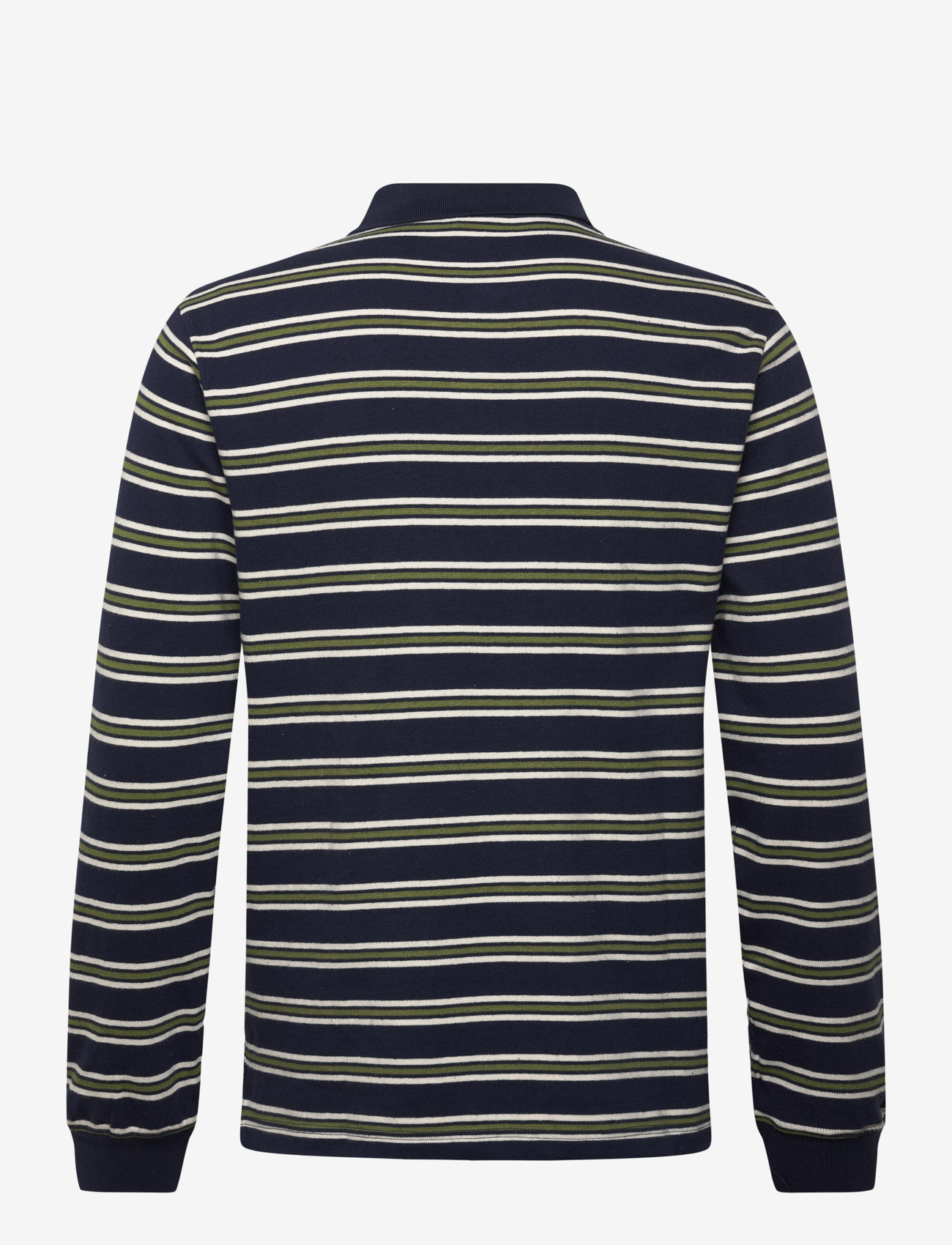 Mos Mosh Gallery - MMGHappe LS Polo Tee - langærmede poloer - total eclipse - 1