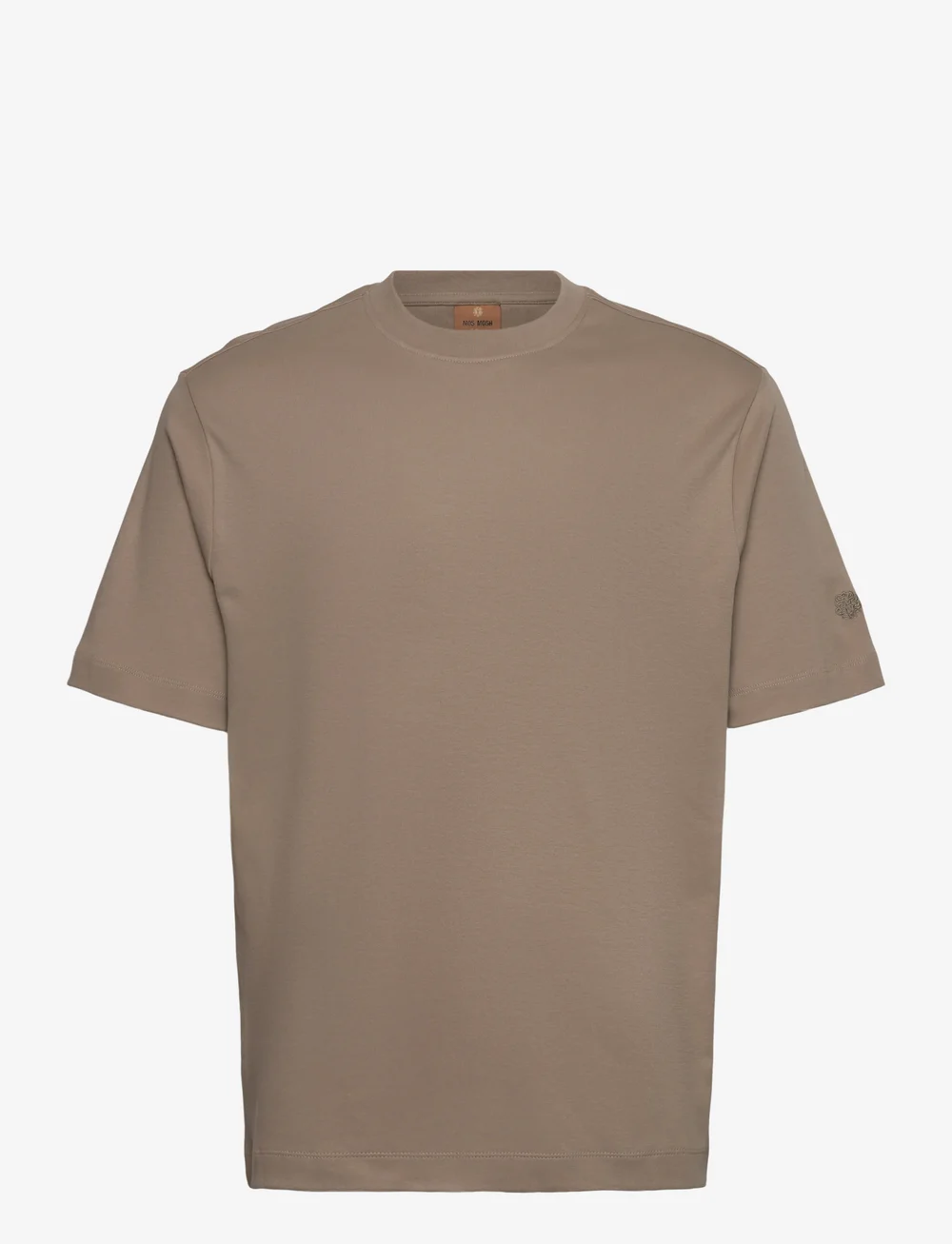 Mos Mosh Gallery - MMGDarren SS Tee - kortärmade t-shirts - aluminum - 0