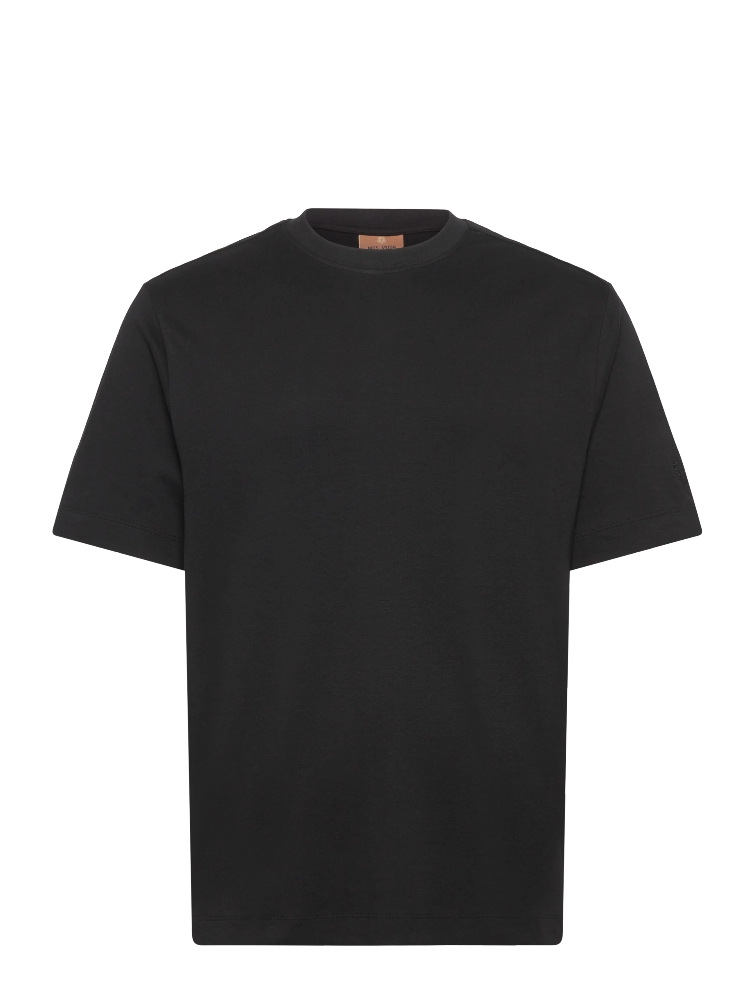 Mos Mosh Gallery Mmgdarren Ss Tee, L, T-shirts, Schwarz - Short-sleeved, Männerswear