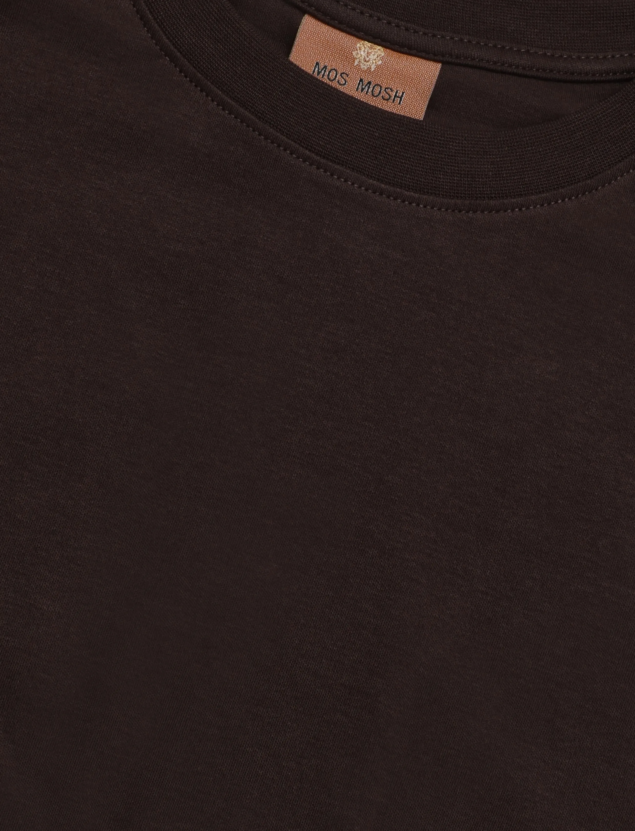 Mos Mosh Gallery - MMGDarren SS Tee - short-sleeved t-shirts - black coffee - 2