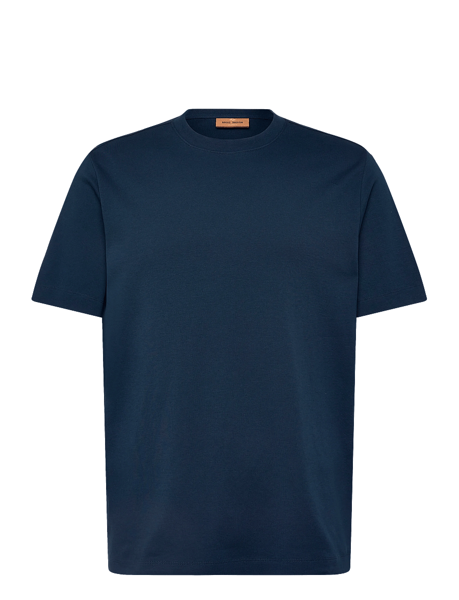 Mos Mosh Gallery - MMGDarren SS Tee - kurzärmelig - estate blue - 0