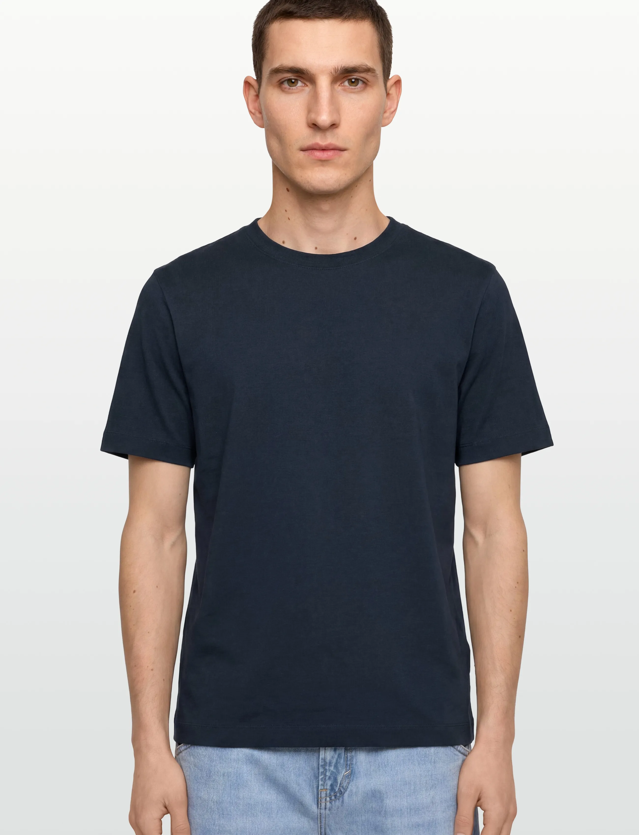 Mos Mosh Gallery - MMGDarren SS Tee - short-sleeved t-shirts - estate blue - 3