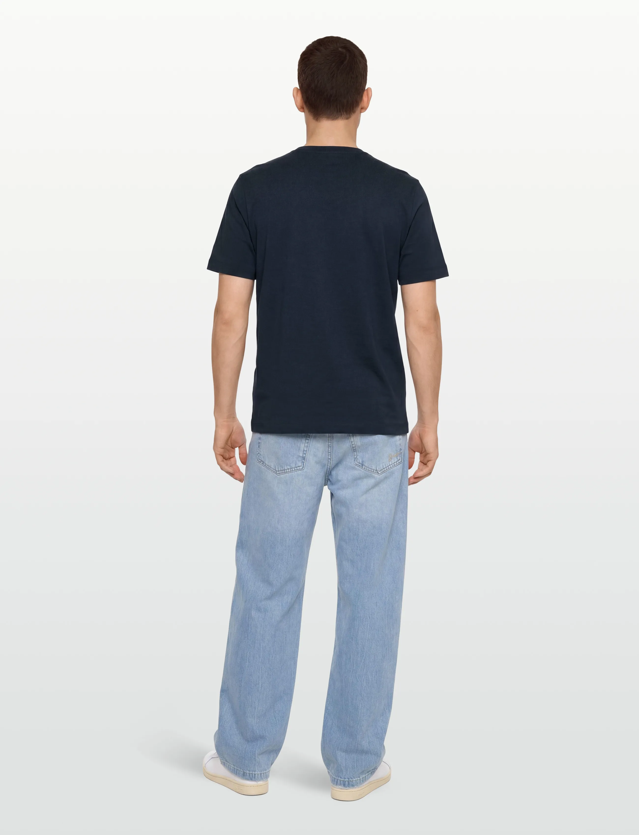 Mos Mosh Gallery - MMGDarren SS Tee - short-sleeved t-shirts - estate blue - 4