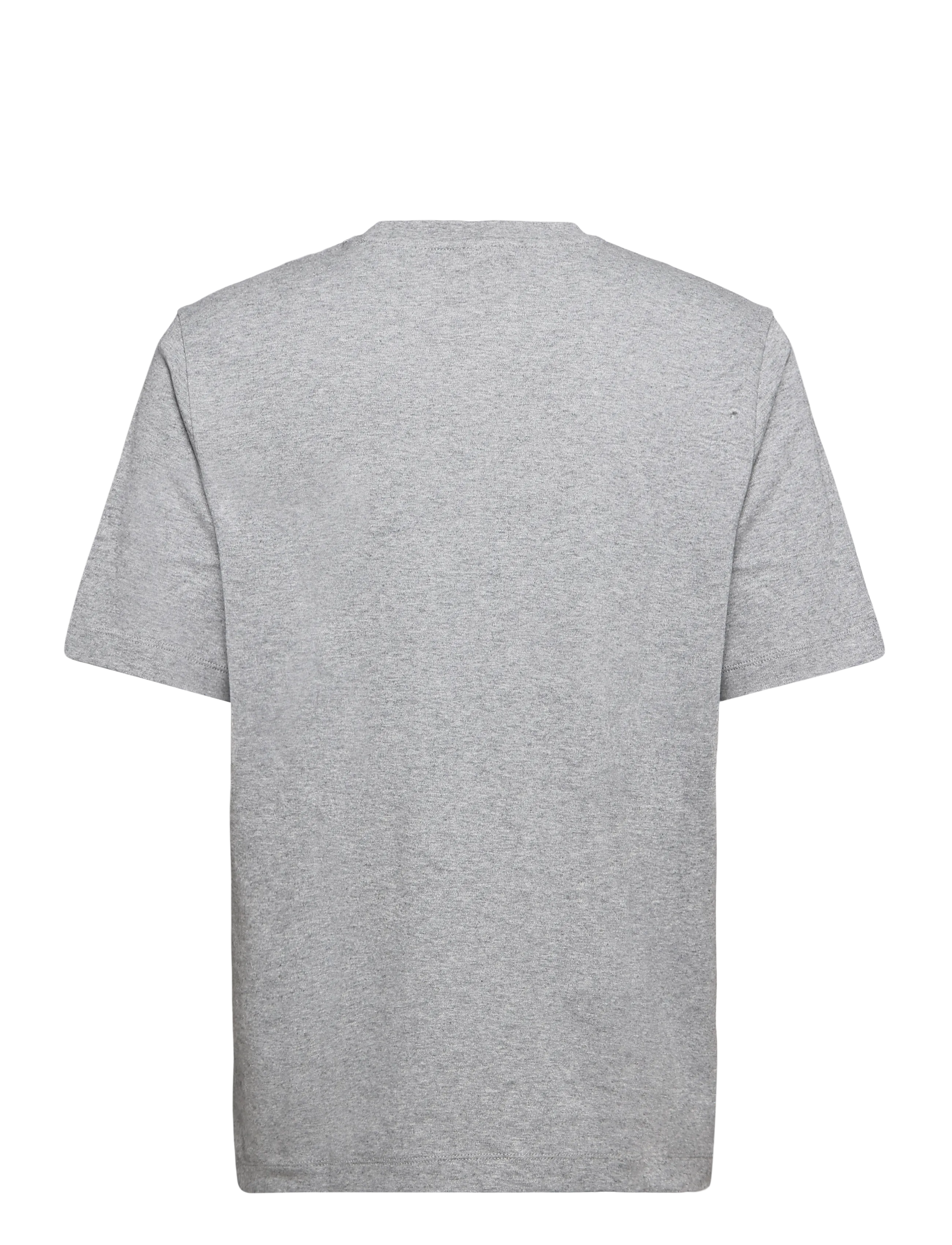 Mos Mosh Gallery - MMGDarren SS Tee - short-sleeved t-shirts - grey melange - 1