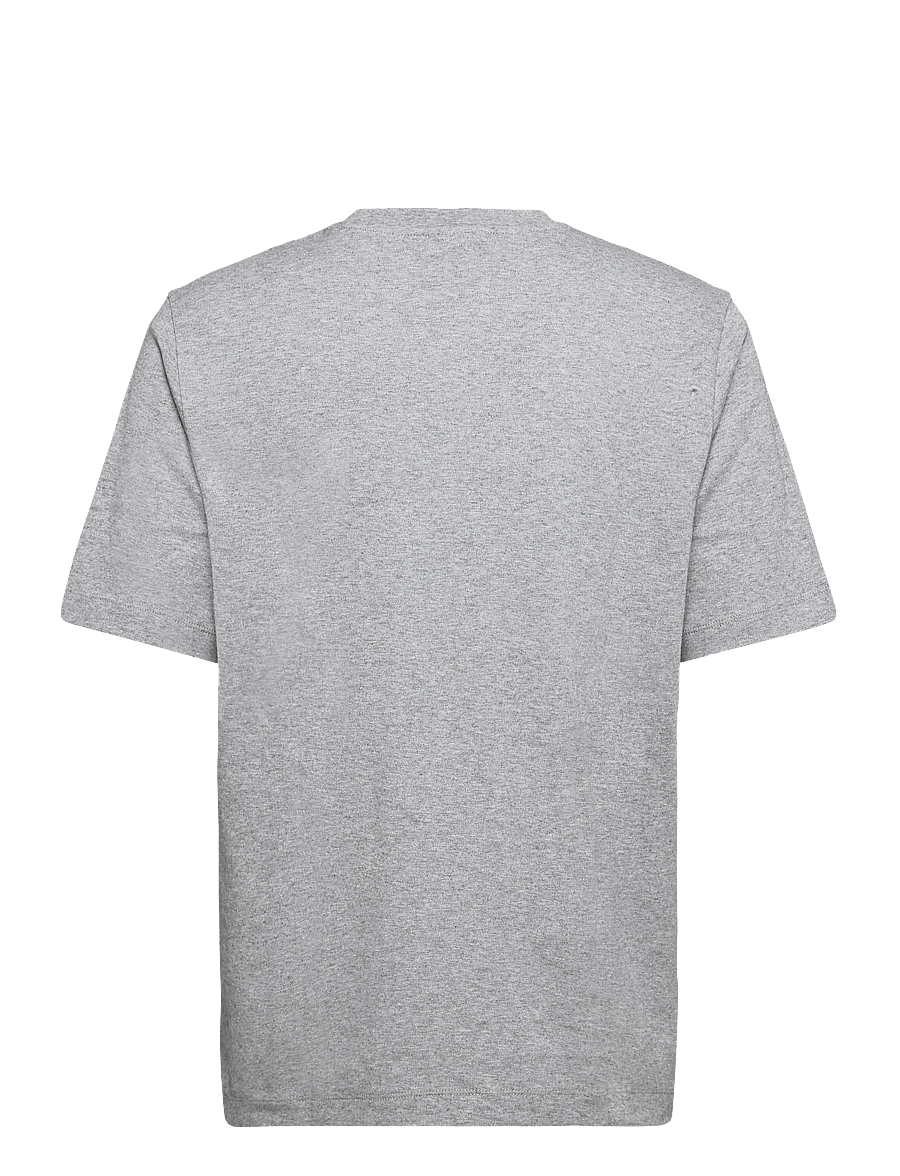 Mos Mosh Gallery - MMGDarren SS Tee - short-sleeved t-shirts - grey melange - 1
